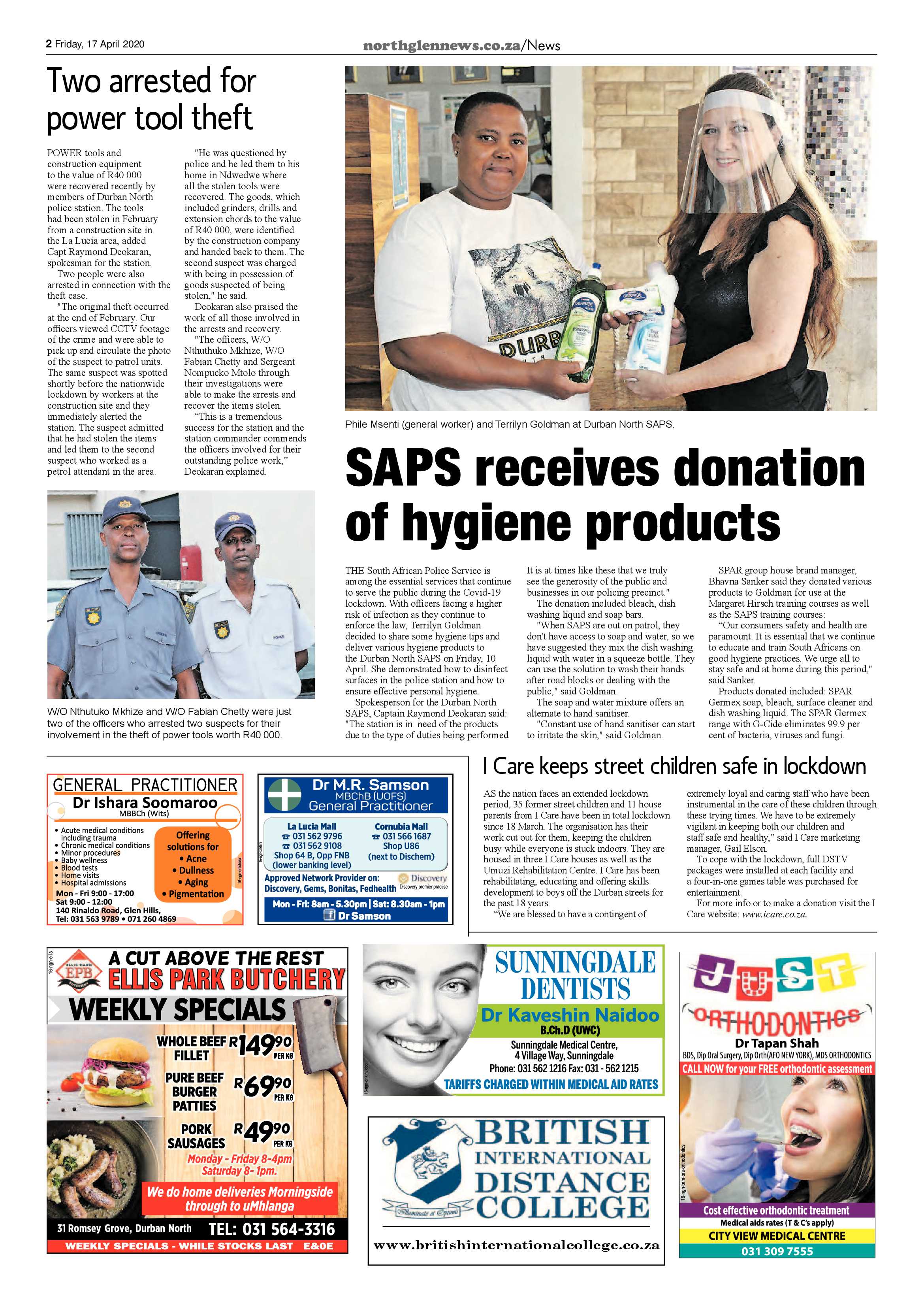 Northglen News 17 April 2020 page 2