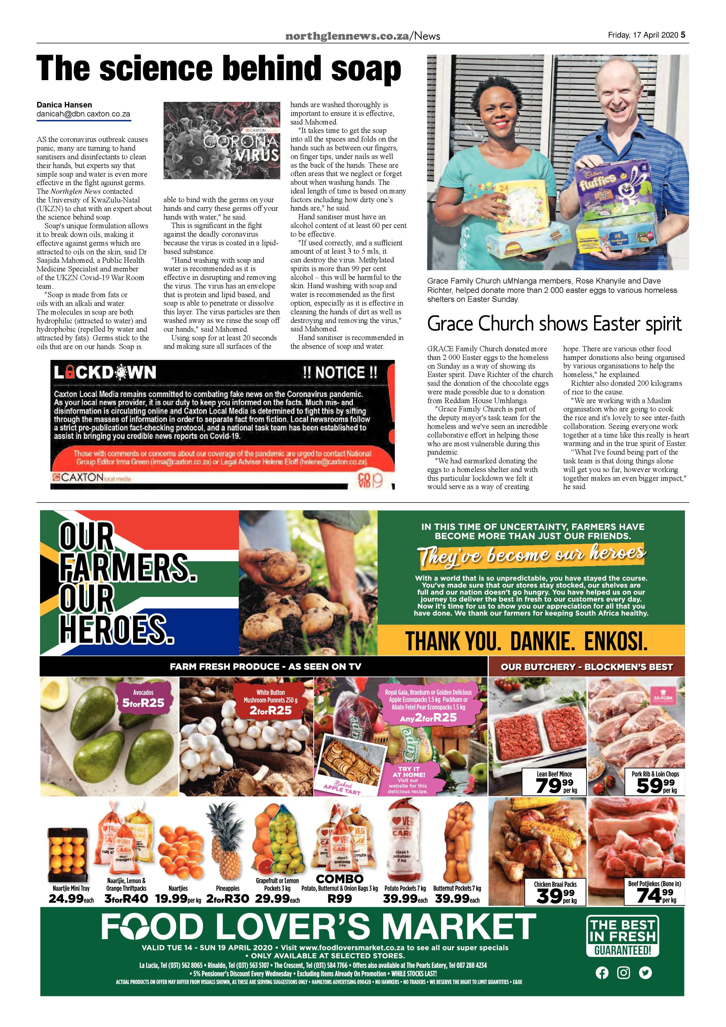 Northglen News 17 April 2020 page 5