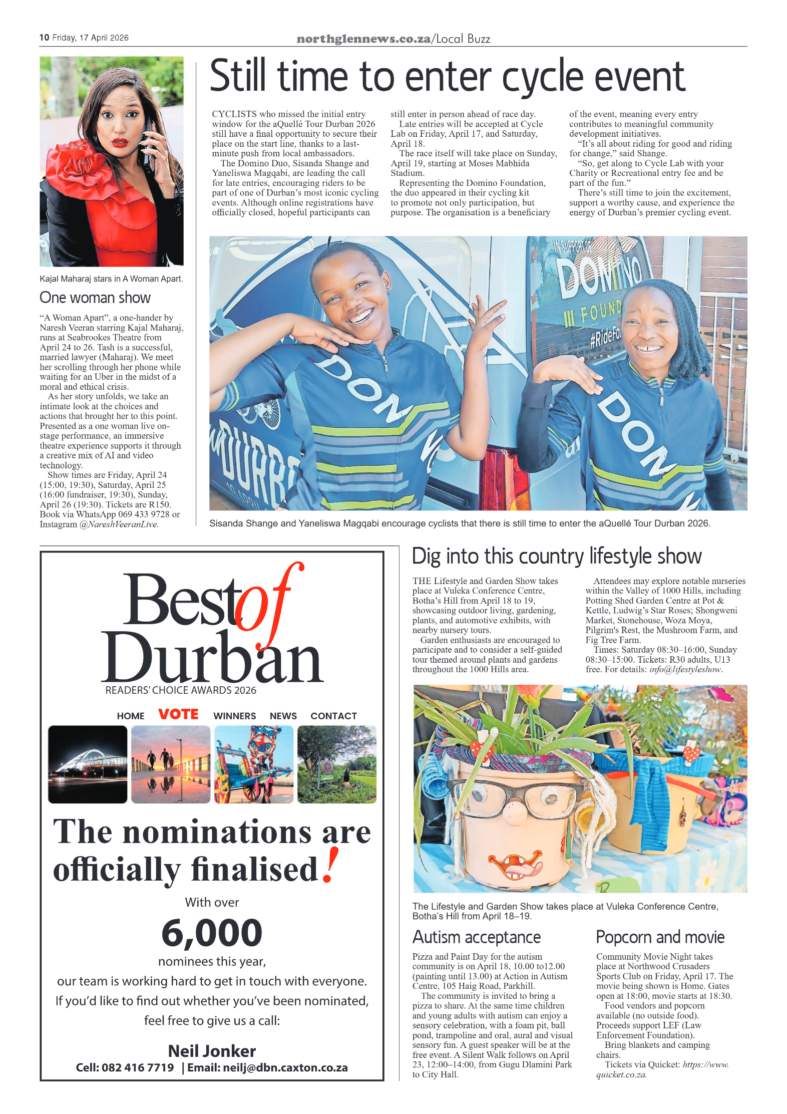 Northglen News 17 April 2026 page 10
