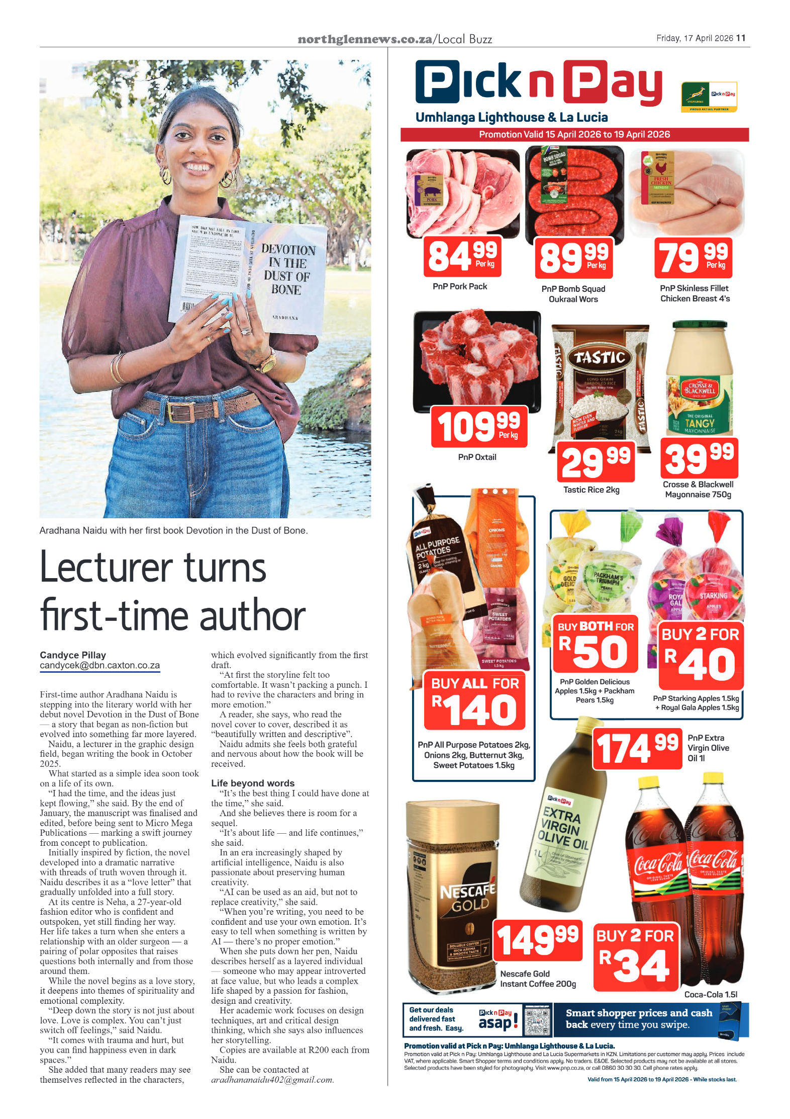 Northglen News 17 April 2026 page 11