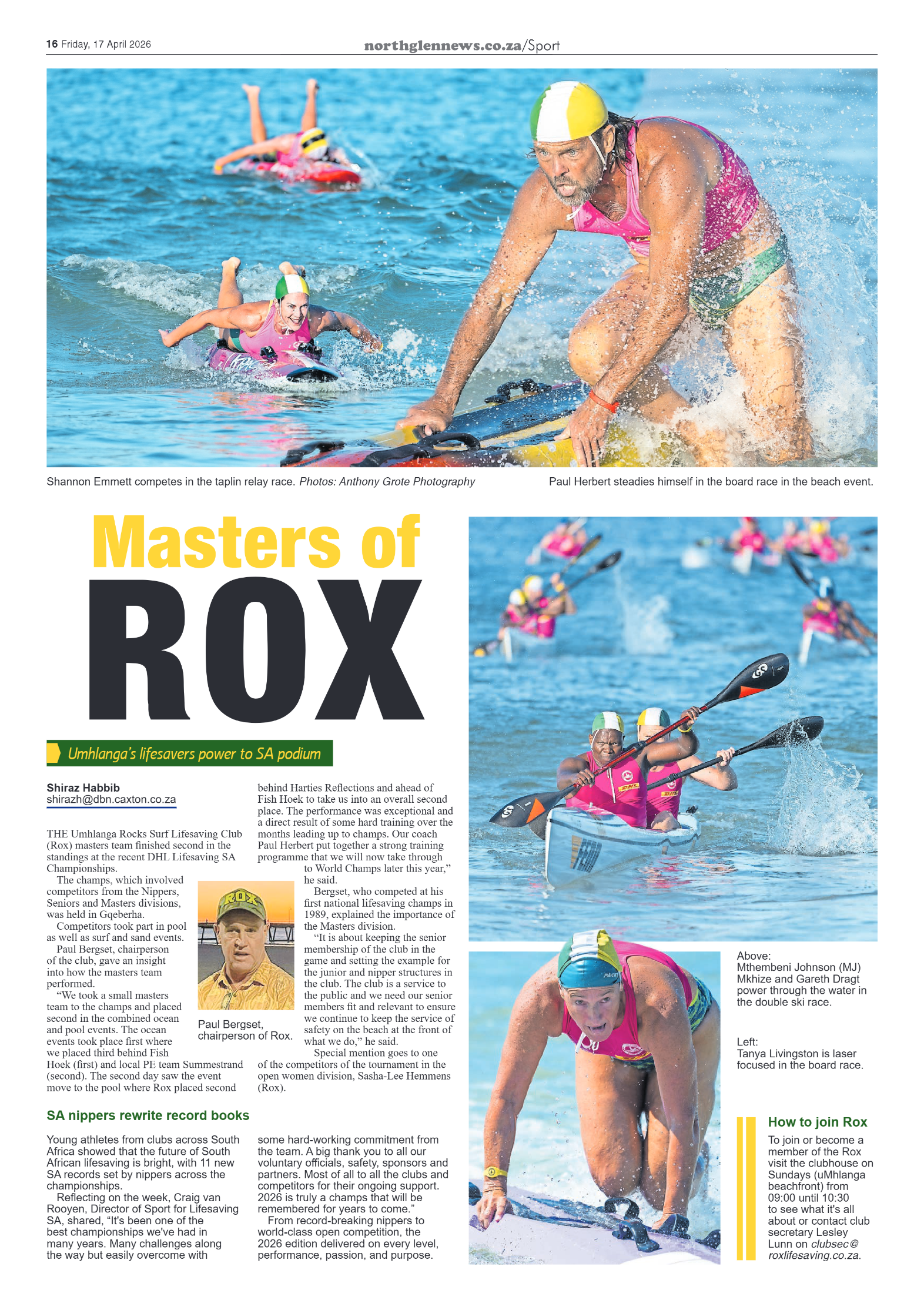 Northglen News 17 April 2026 page 16