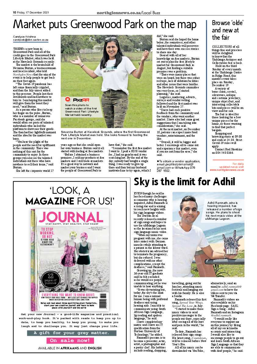 Northglen News 17 December 2021 page 10