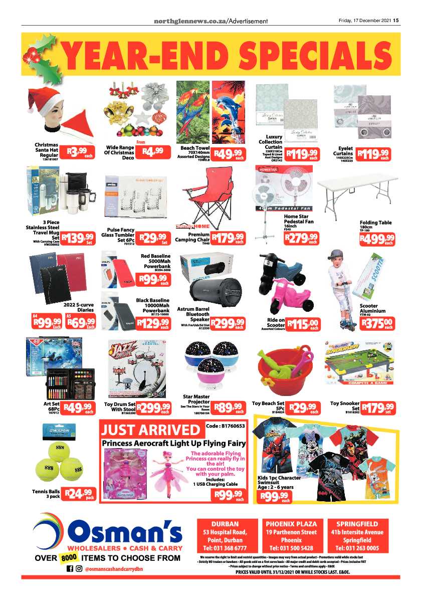 Northglen News 17 December 2021 page 15