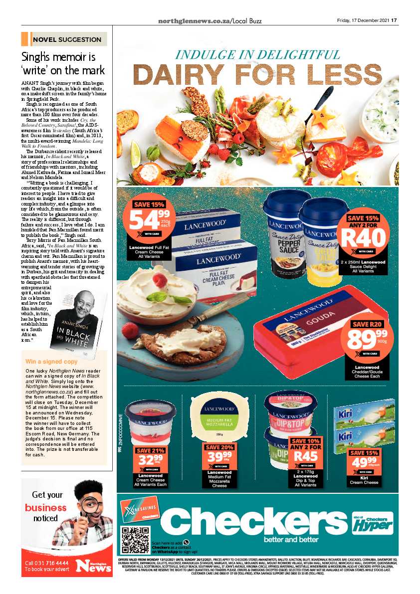 Northglen News 17 December 2021 page 17
