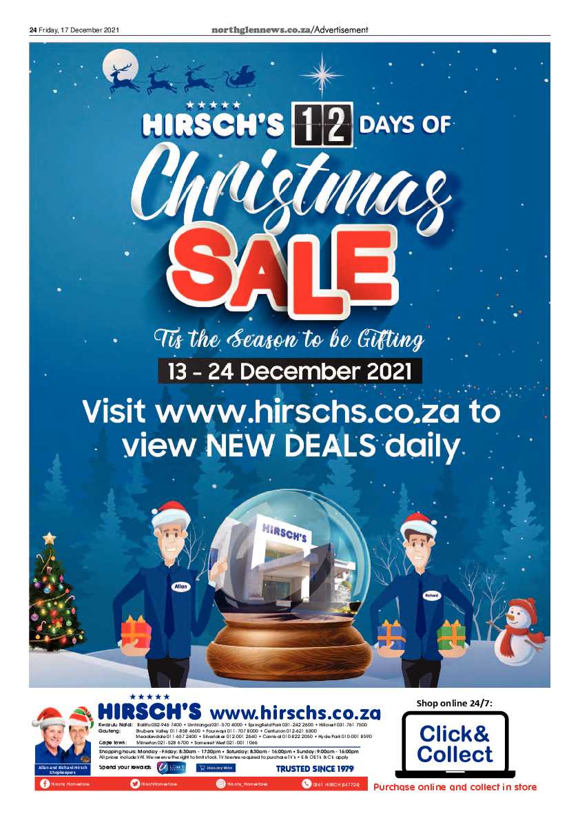 Northglen News 17 December 2021 page 24