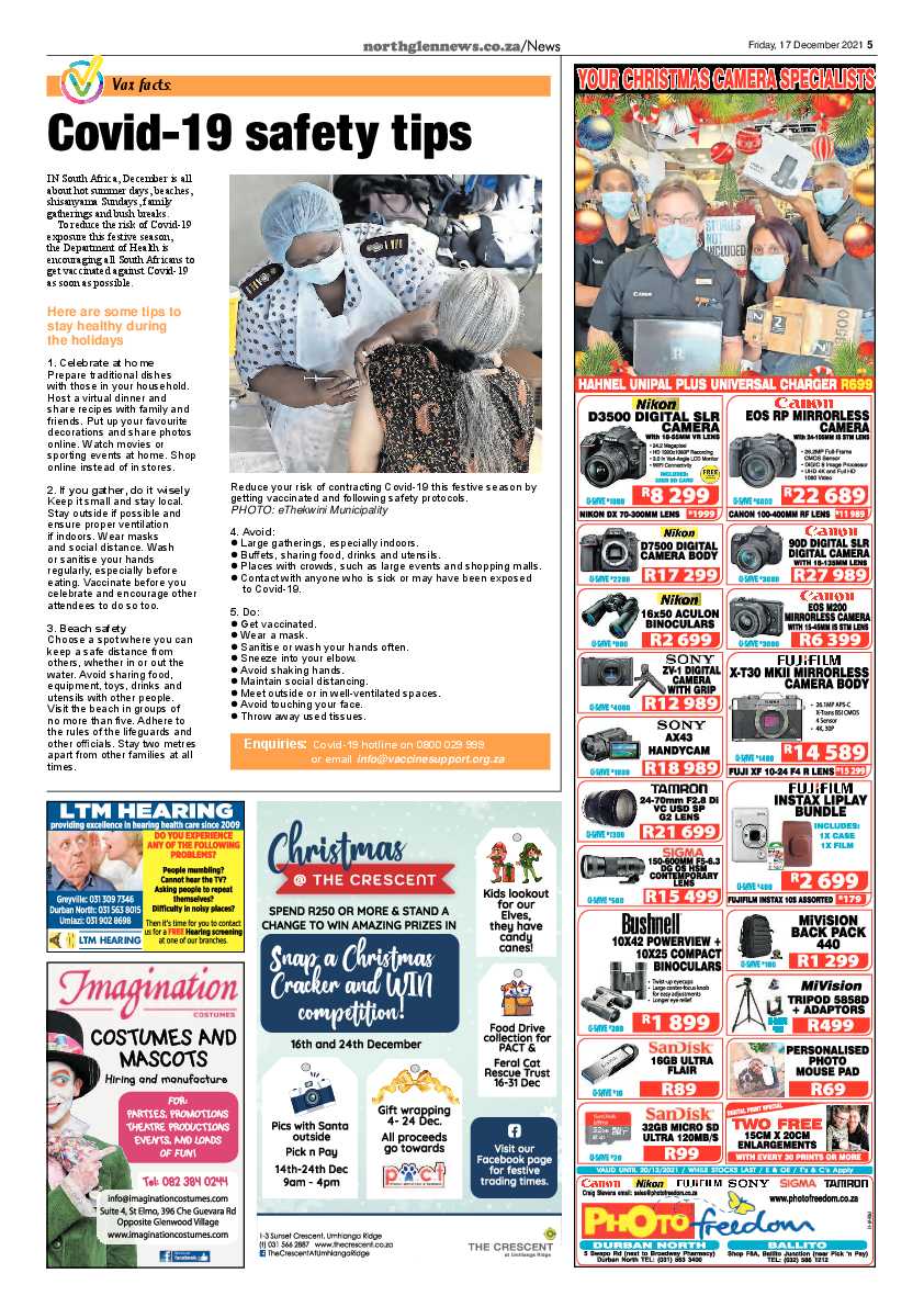 Northglen News 17 December 2021 page 5