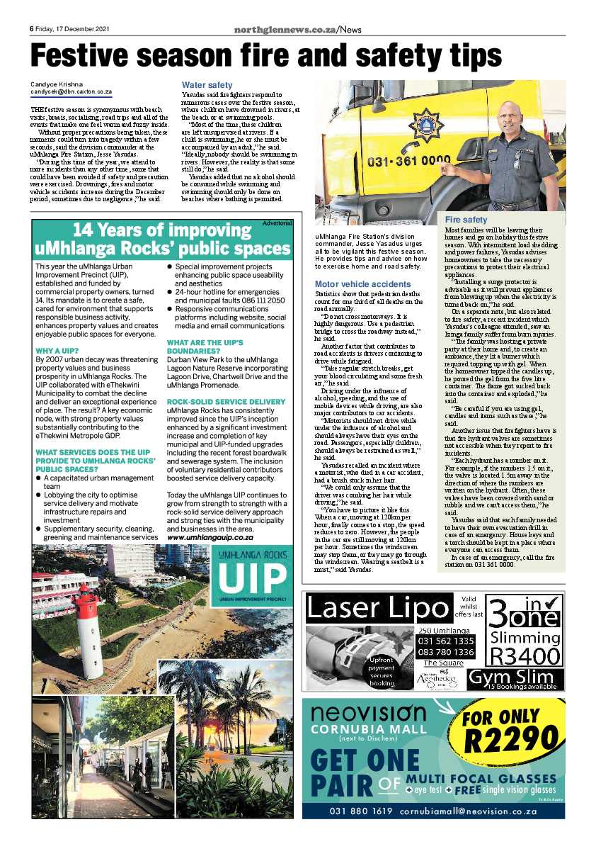 Northglen News 17 December 2021 page 6