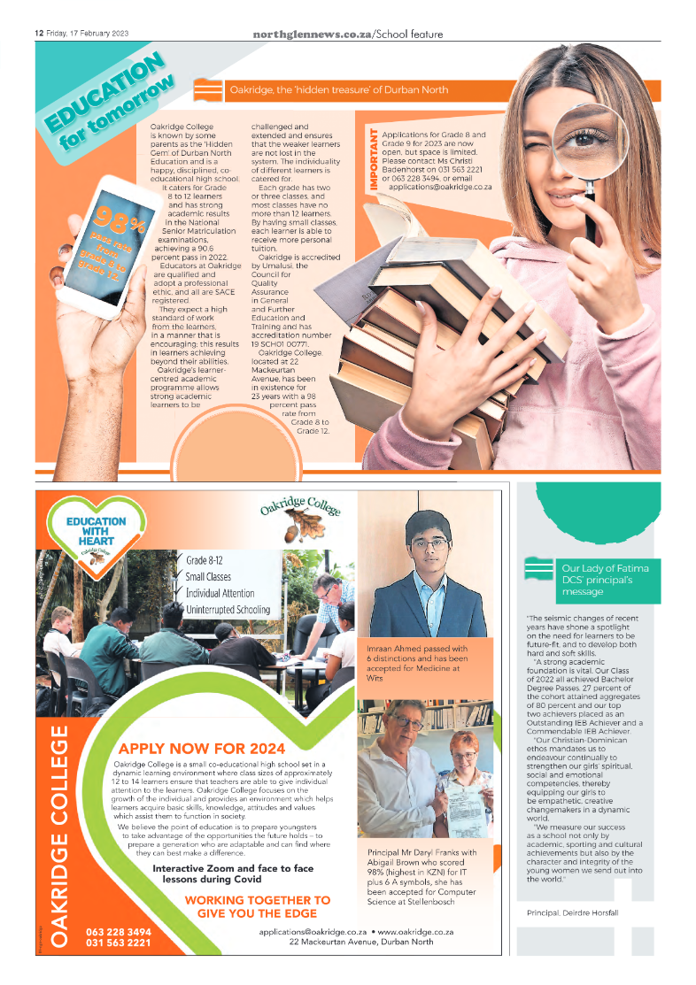 Northglen News 17 February 2023 page 12