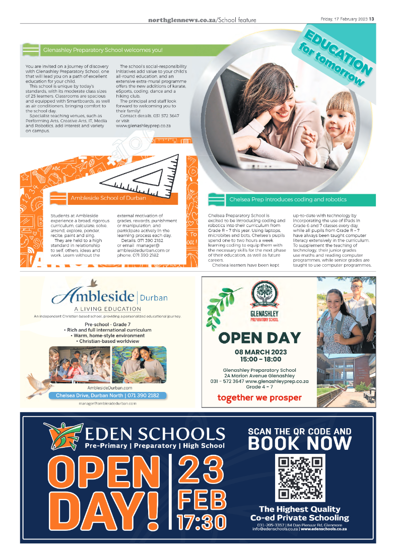 Northglen News 17 February 2023 page 13