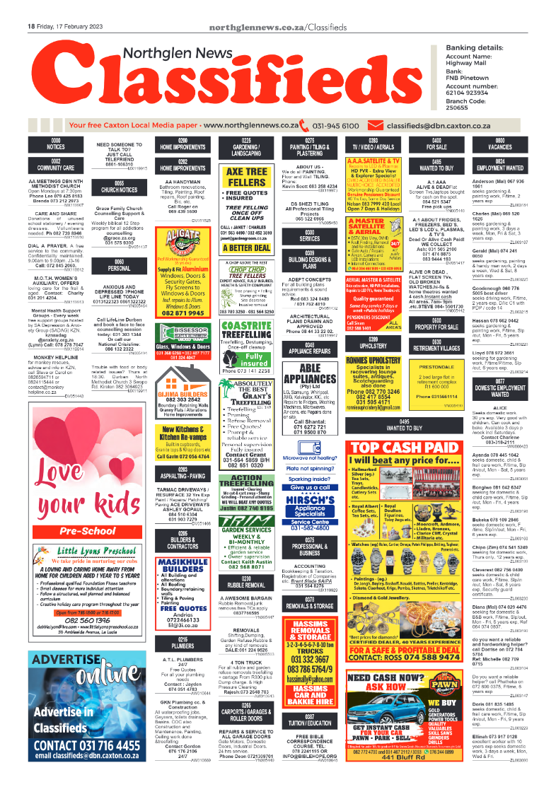 Northglen News 17 February 2023 page 18