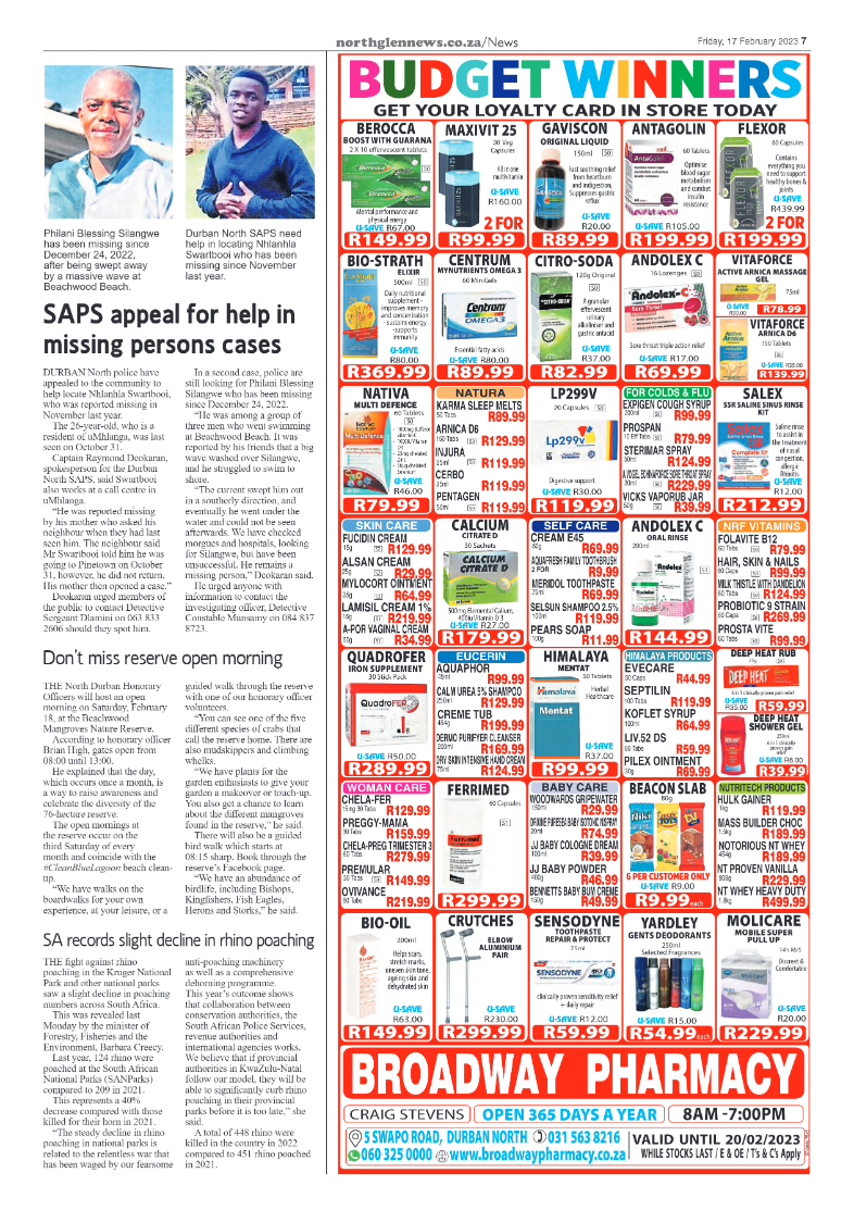 Northglen News 17 February 2023 page 7