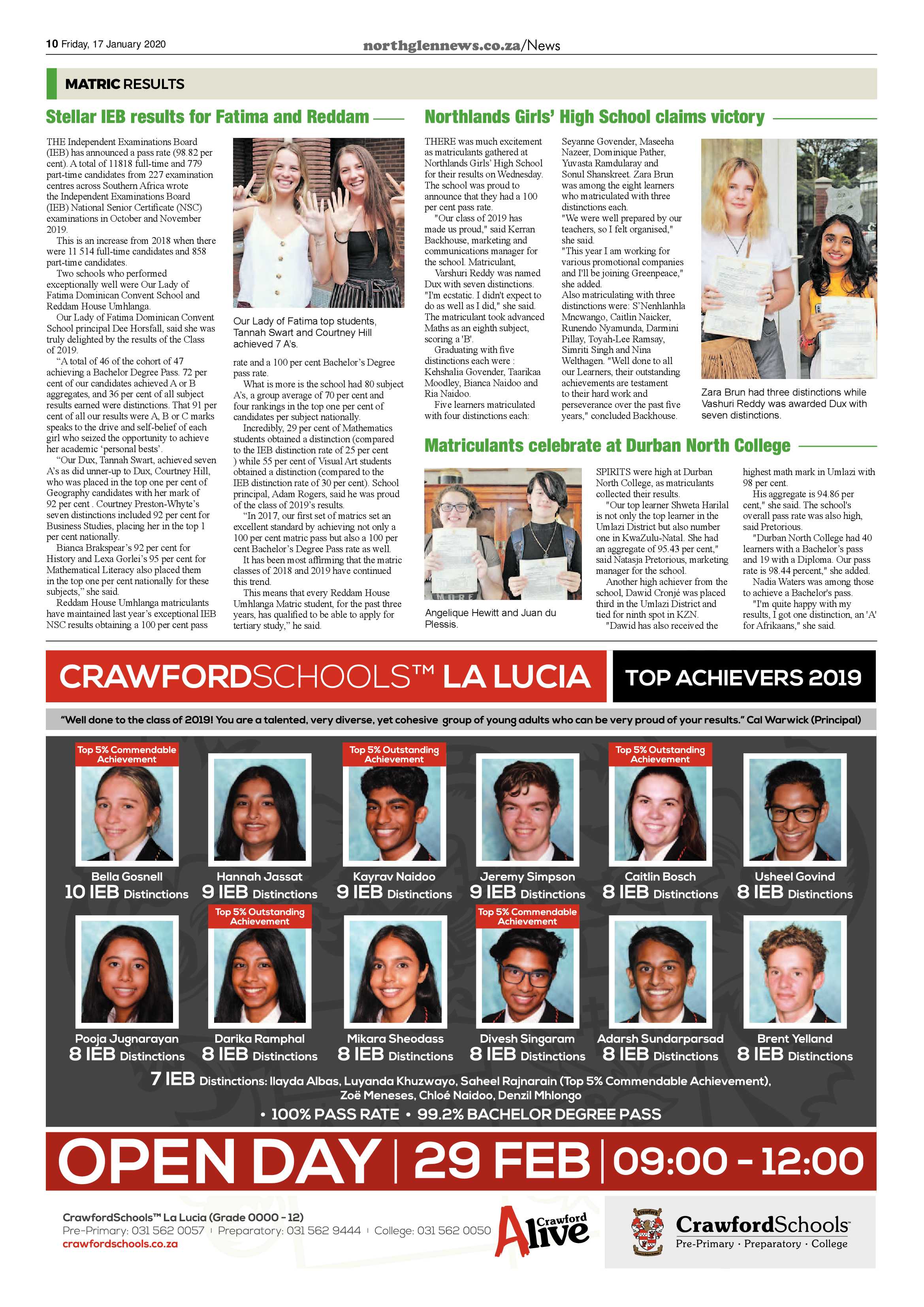 Northglen News 17 January 2020 page 10