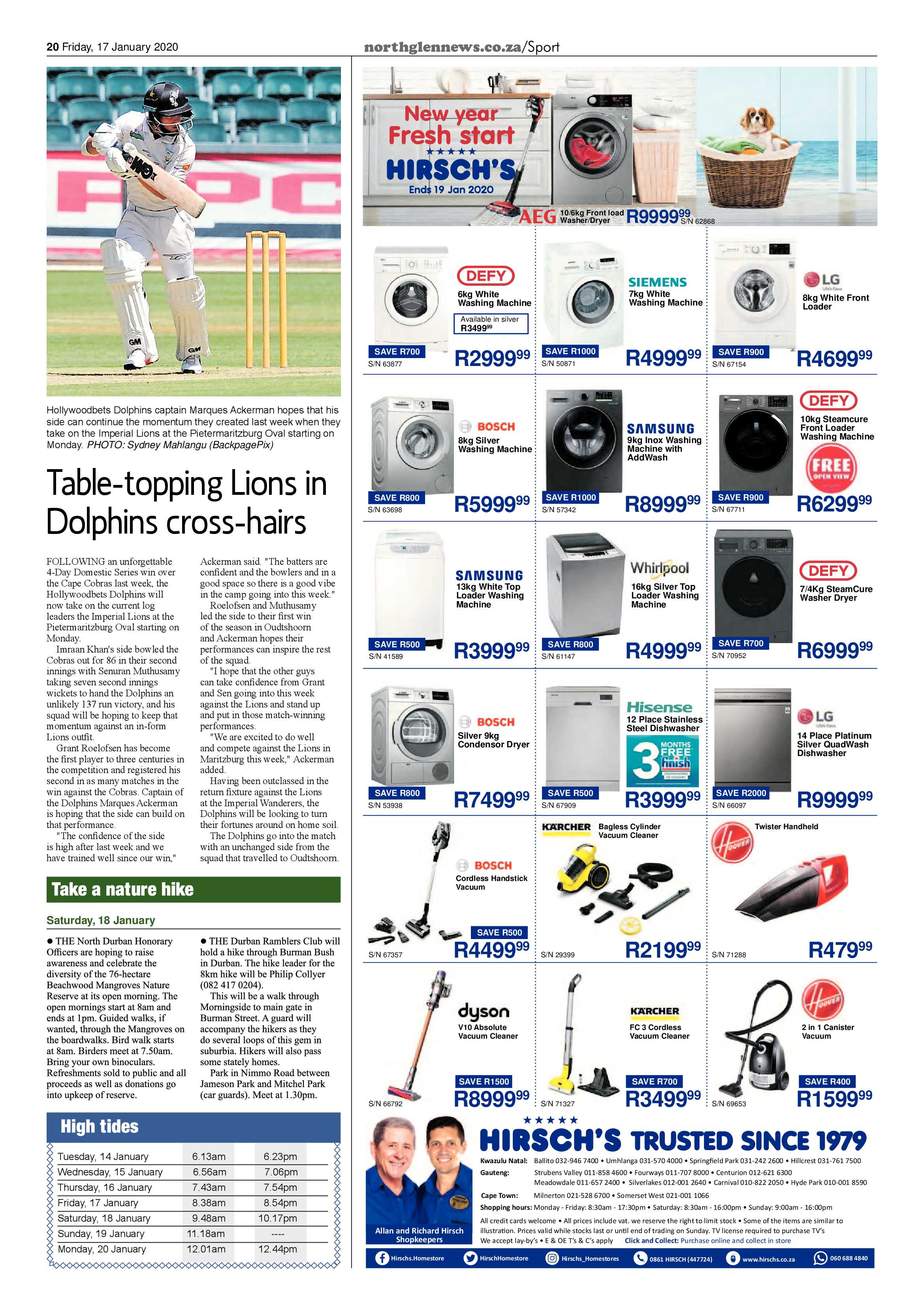 Northglen News 17 January 2020 page 20