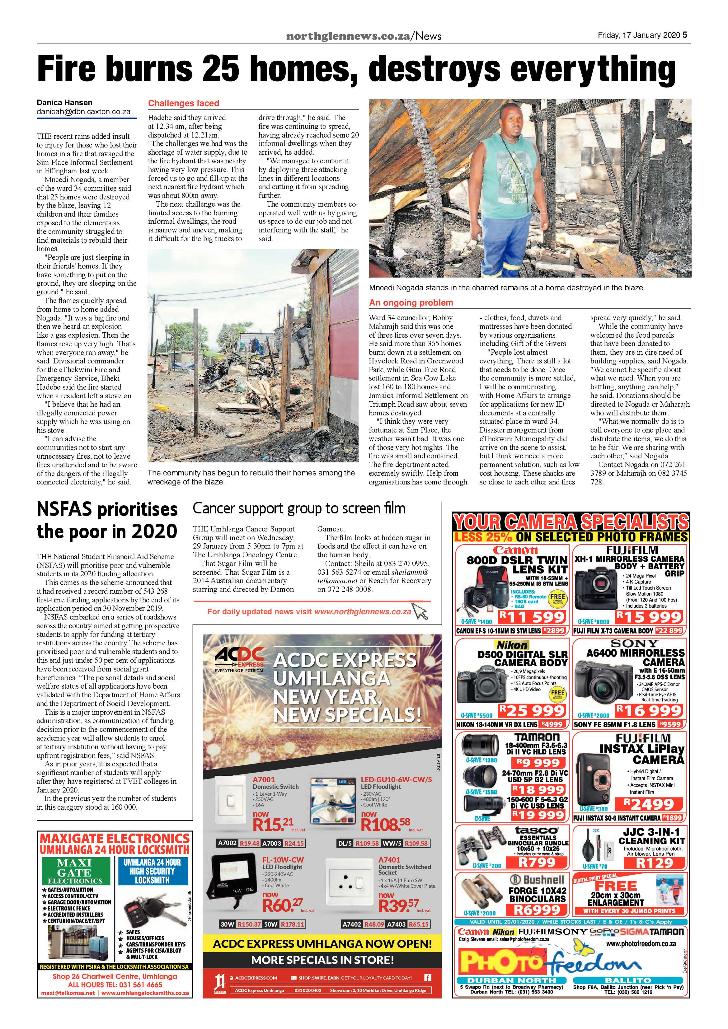 Northglen News 17 January 2020 page 5