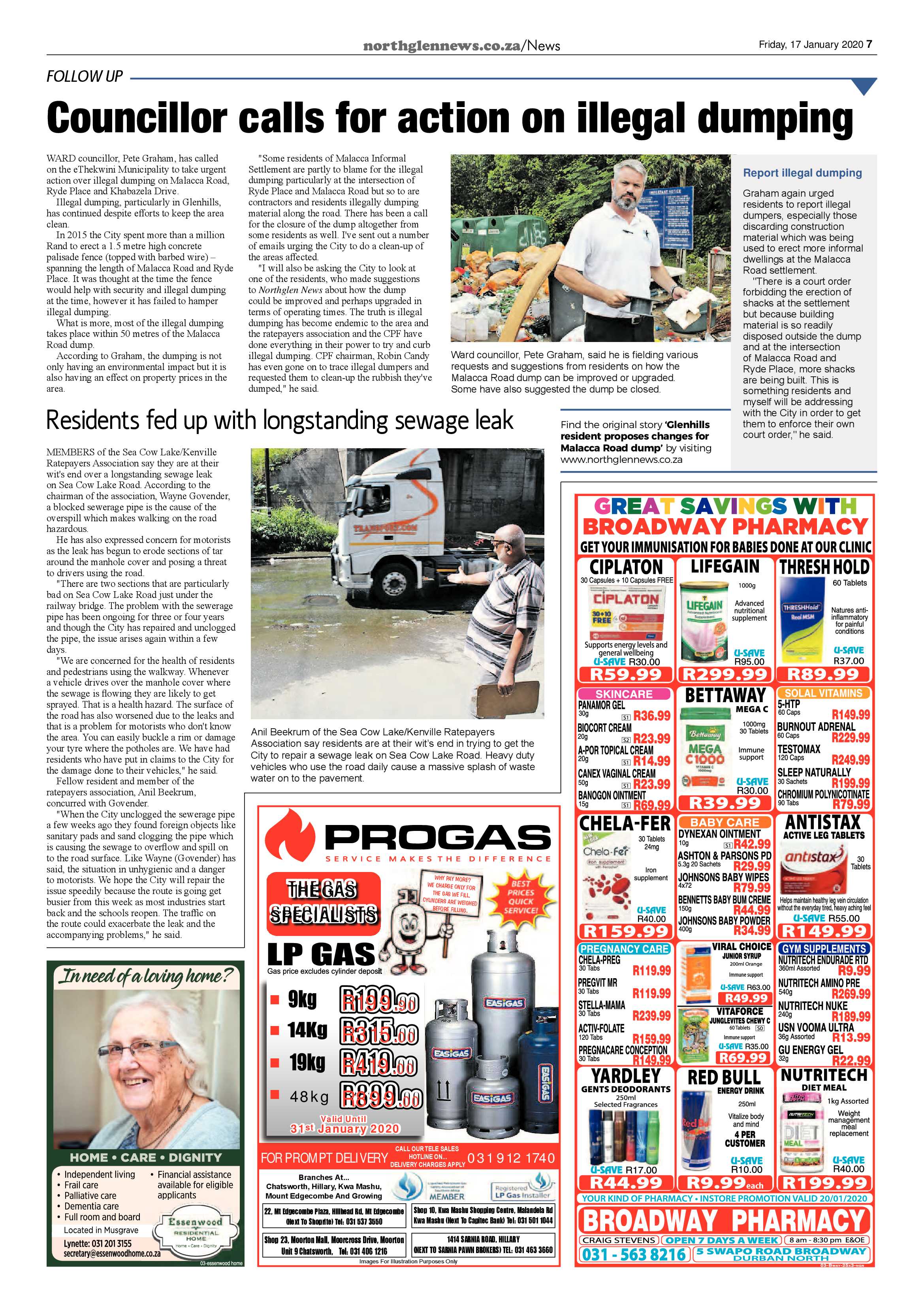 Northglen News 17 January 2020 page 7