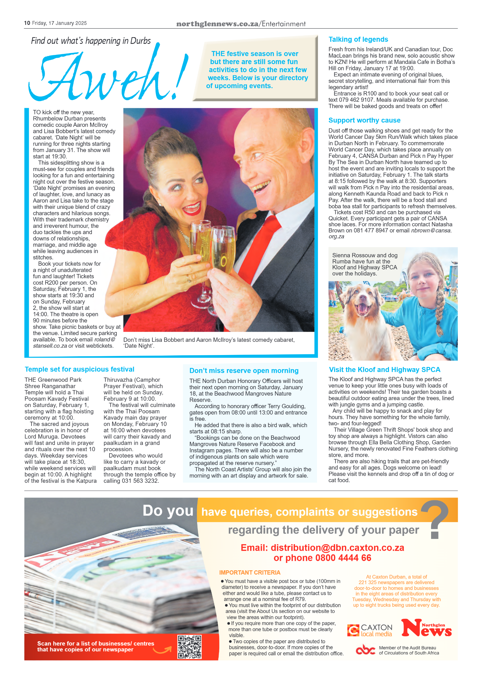 Northglen News 17 January 2025 page 10