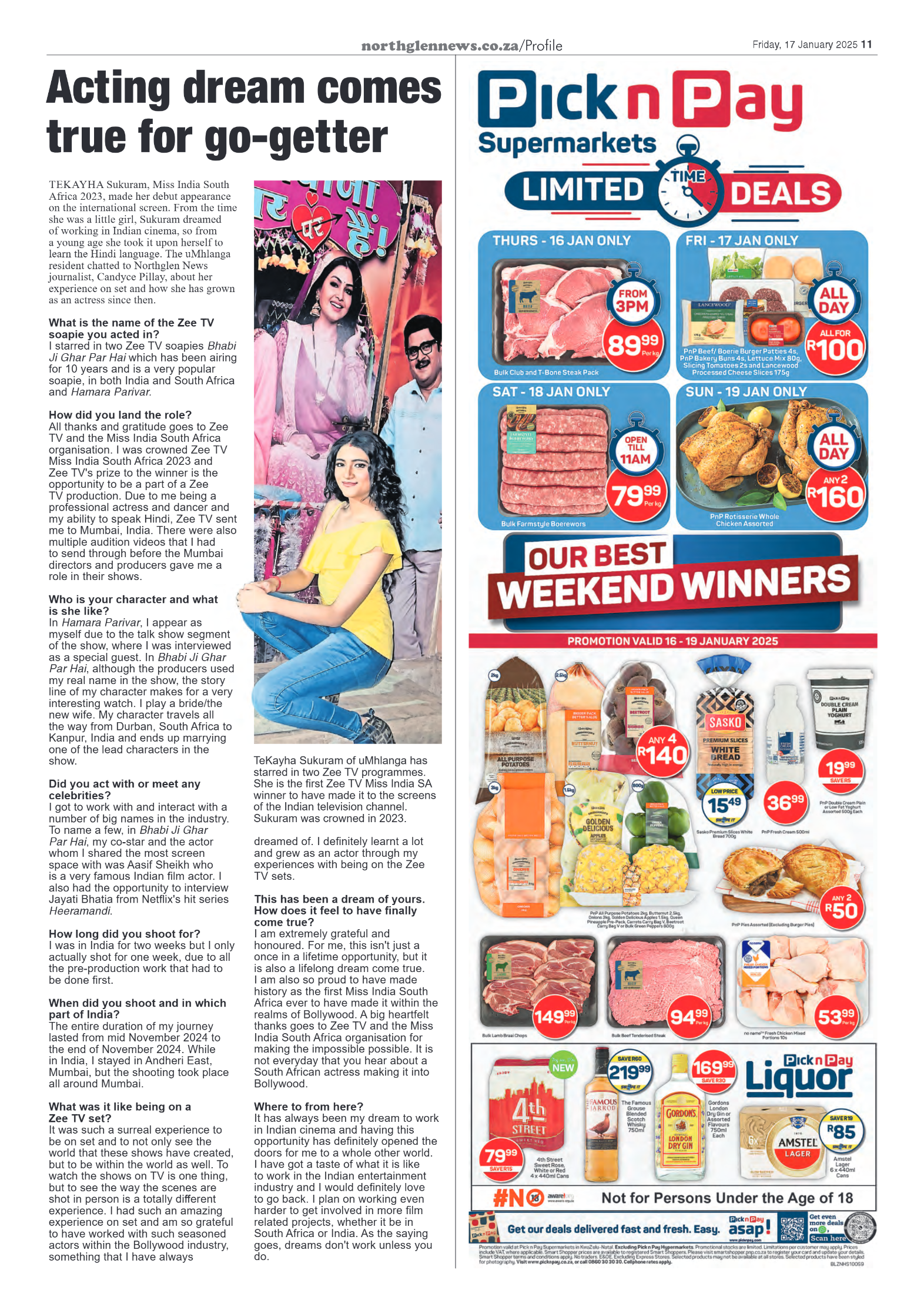 Northglen News 17 January 2025 page 11