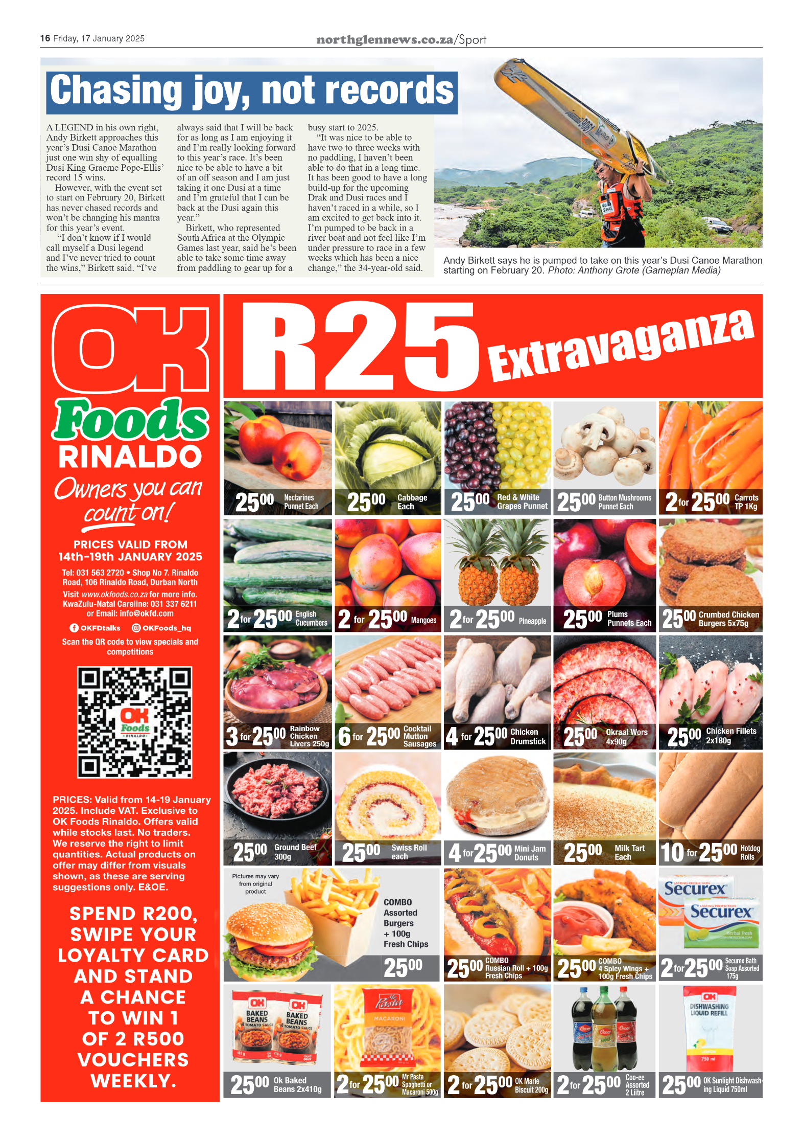Northglen News 17 January 2025 page 16