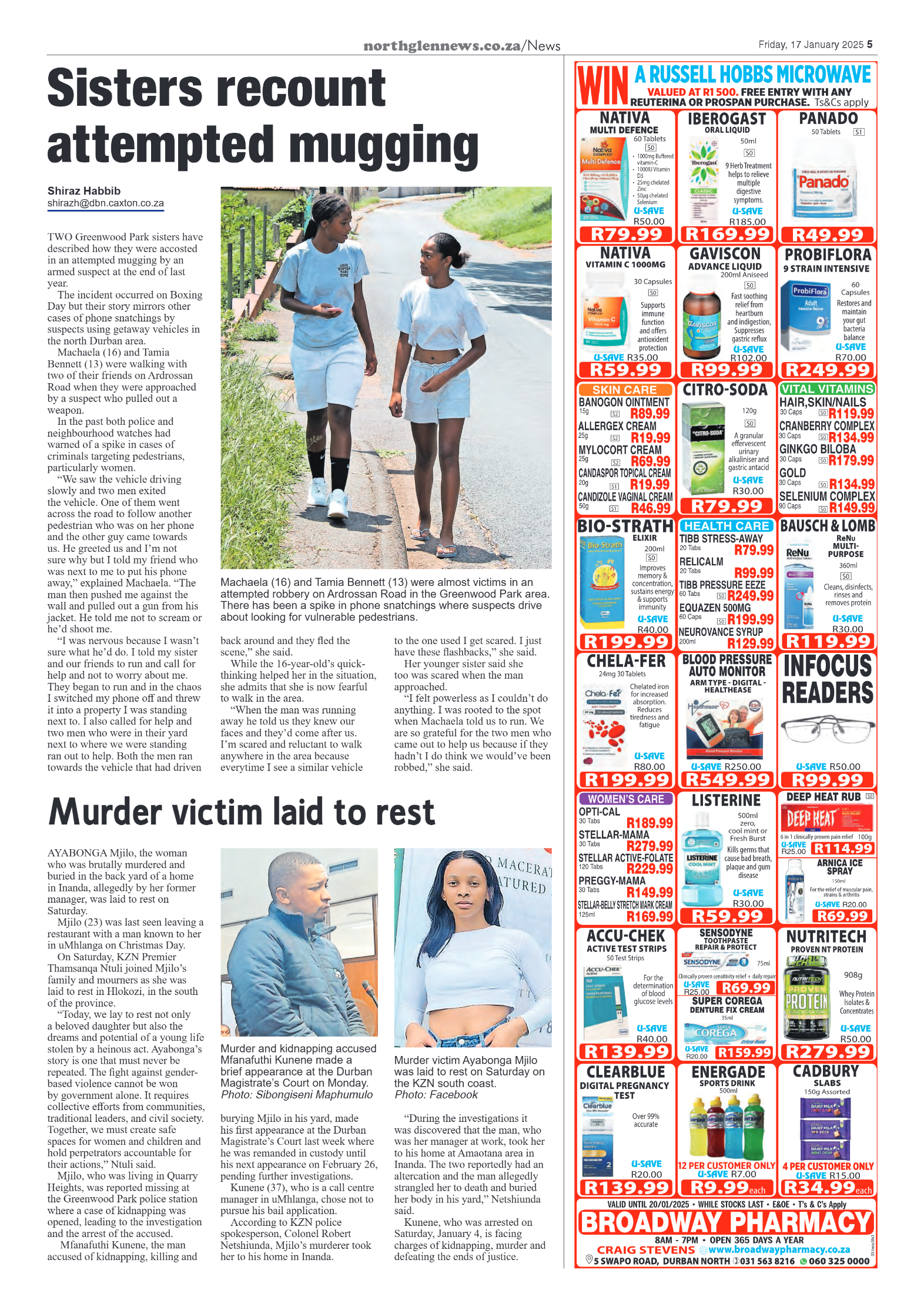 Northglen News 17 January 2025 page 5