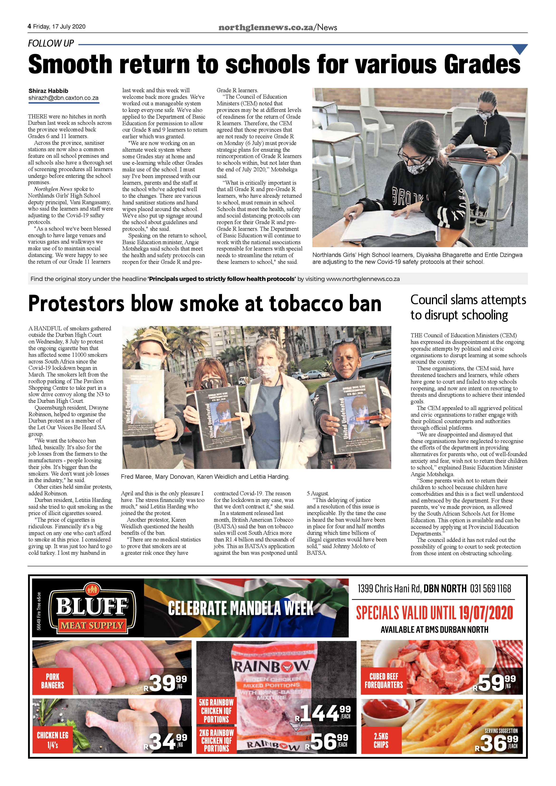 Northglen News 17 July 2020 page 4