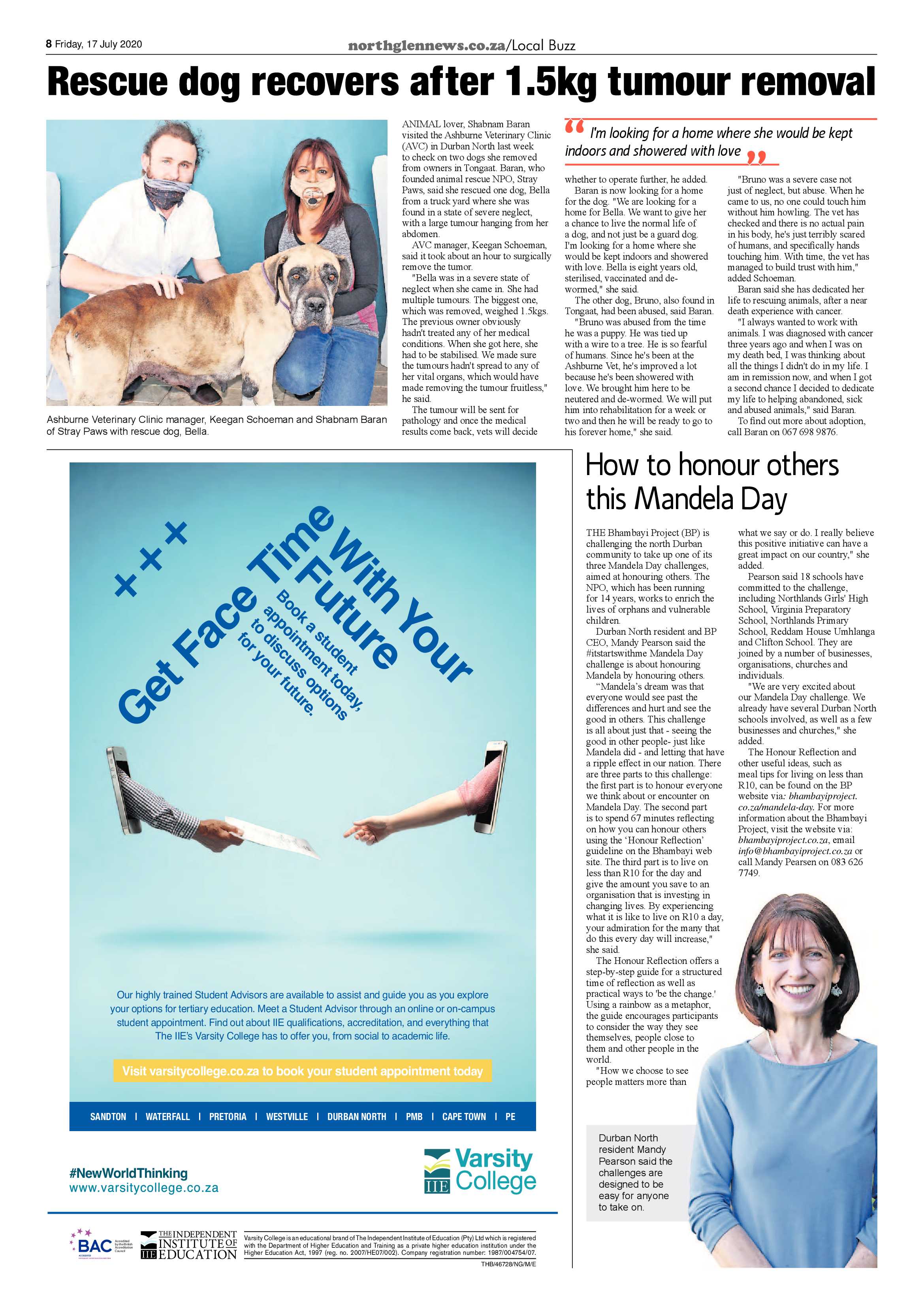 Northglen News 17 July 2020 page 8