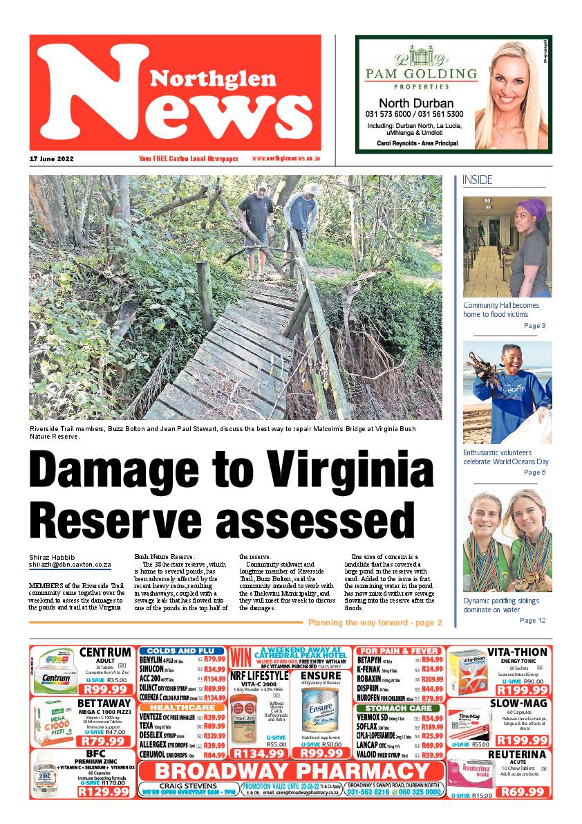 Northglen News 17 June 2022 page 1