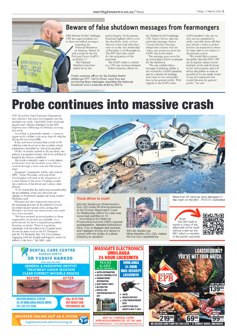 Northglen News 17 March 2023 page 3
