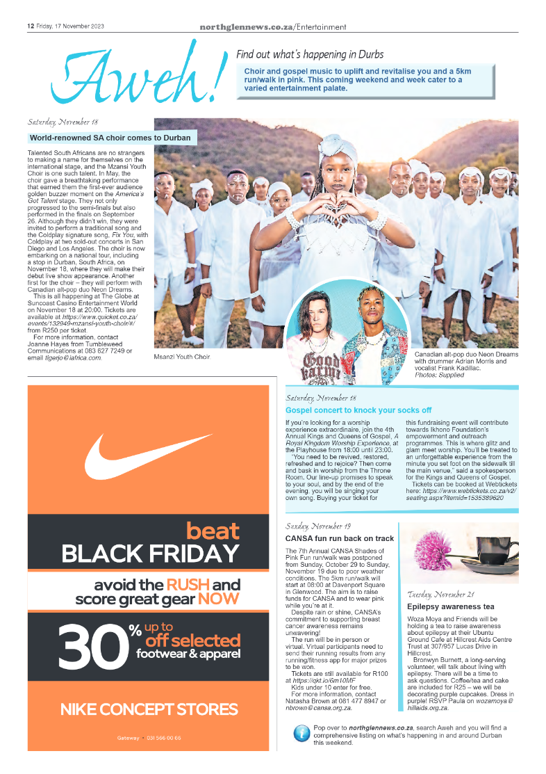 Northglen News 17 November 2023 page 12