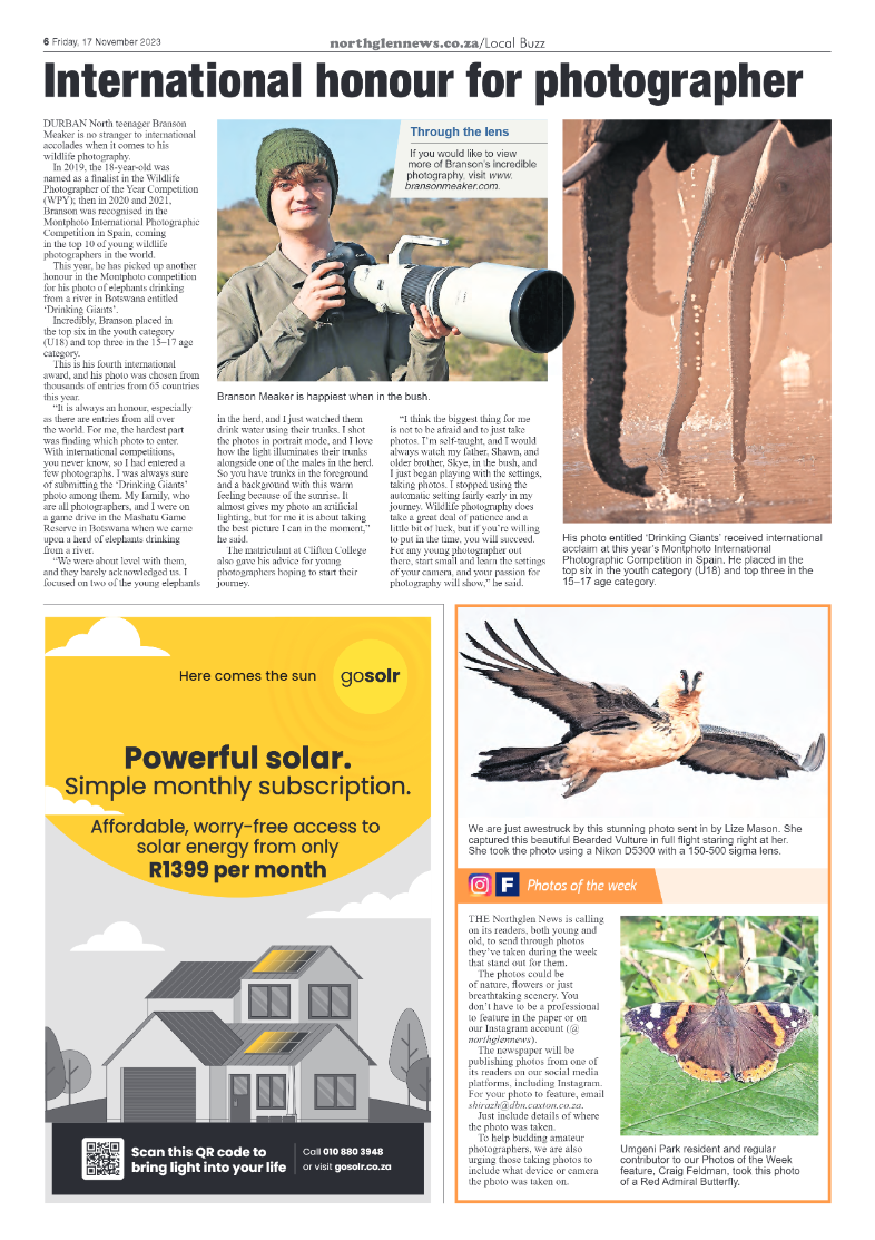Northglen News 17 November 2023 page 6