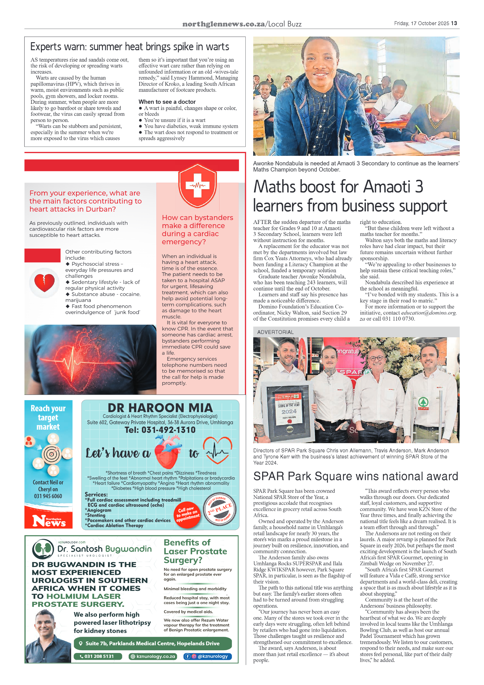 Northglen News 17 October 2025 page 13