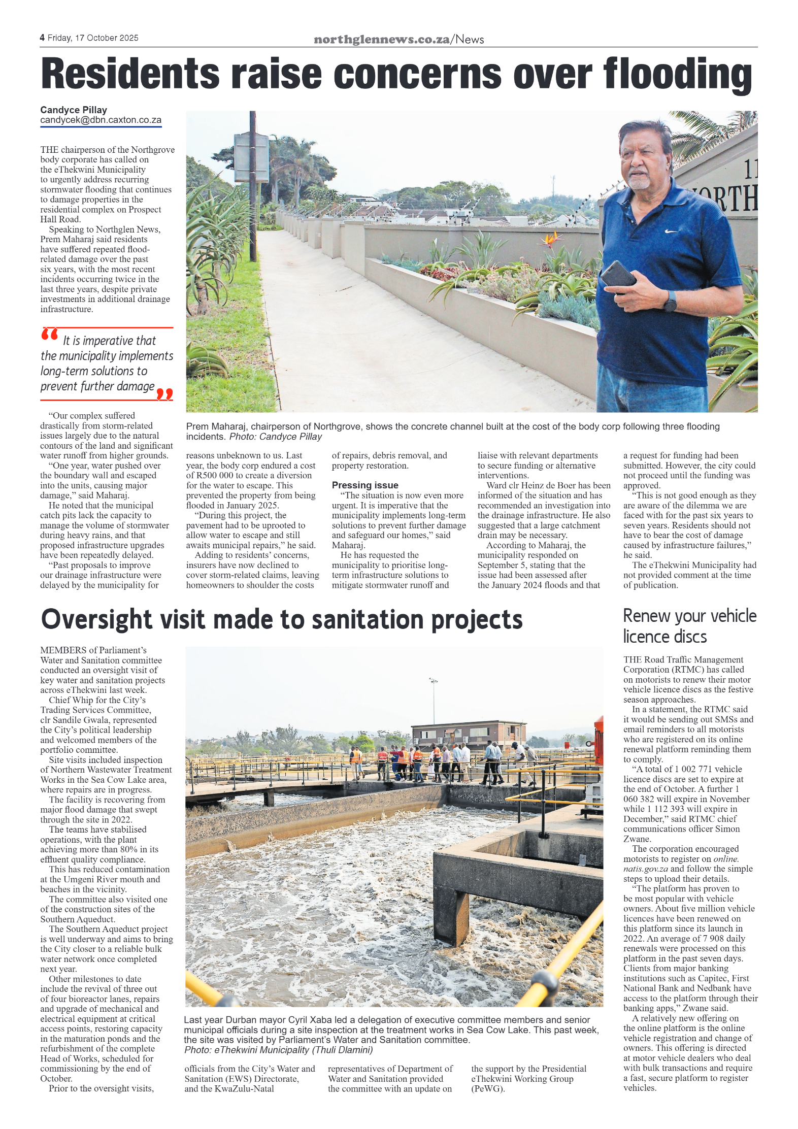 Northglen News 17 October 2025 page 4