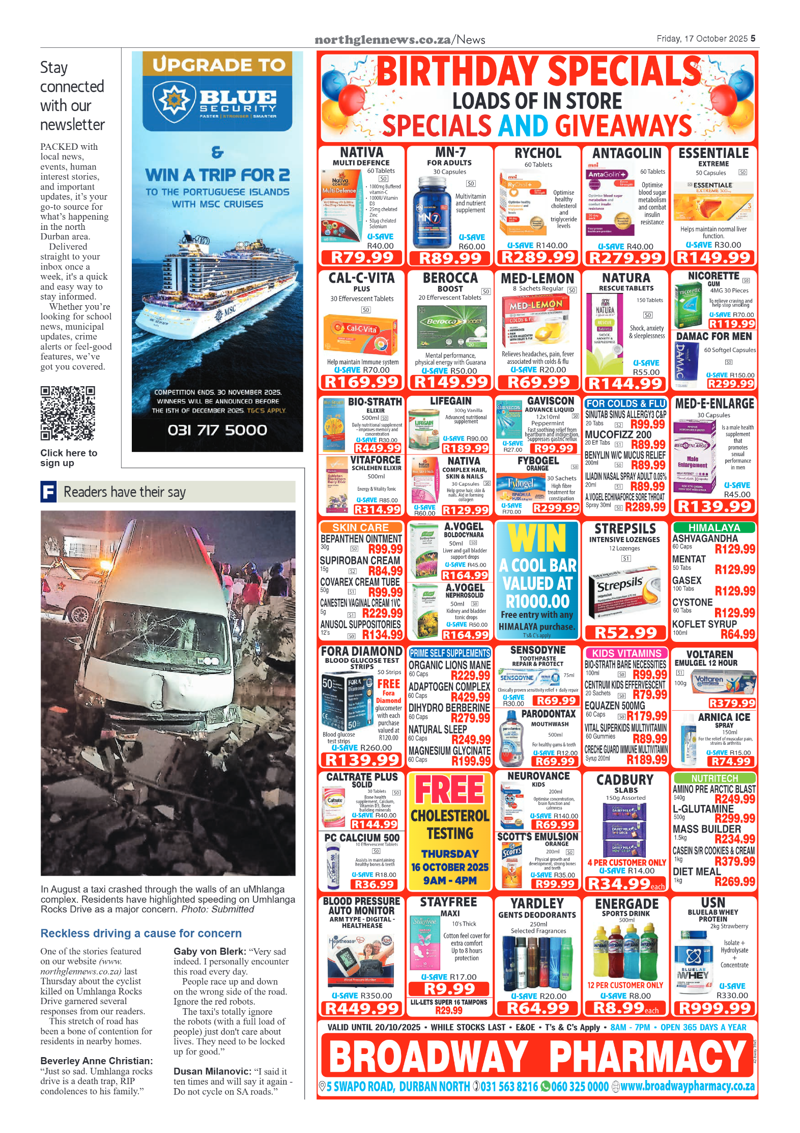 Northglen News 17 October 2025 page 5