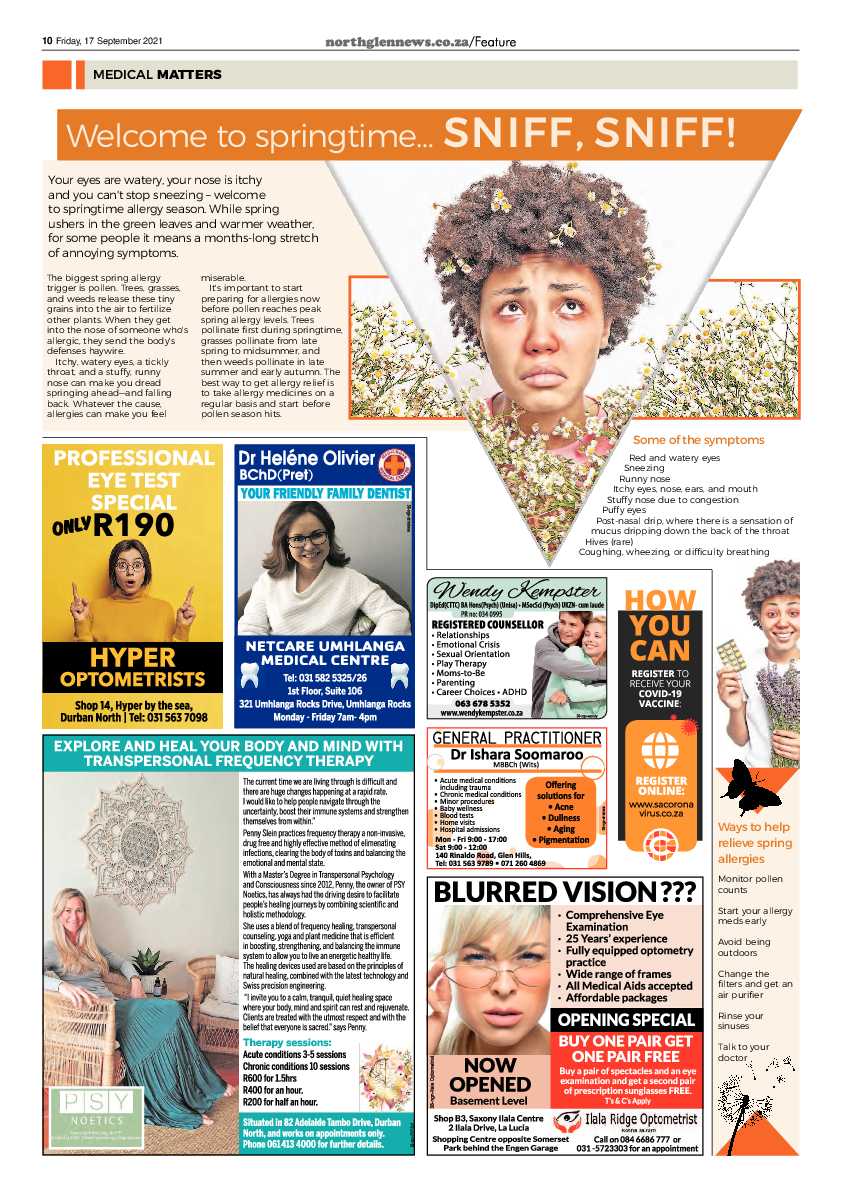 Northglen News 17 September 2021 page 10