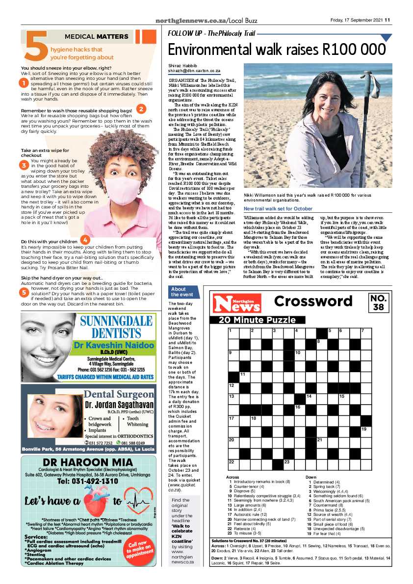 Northglen News 17 September 2021 page 11