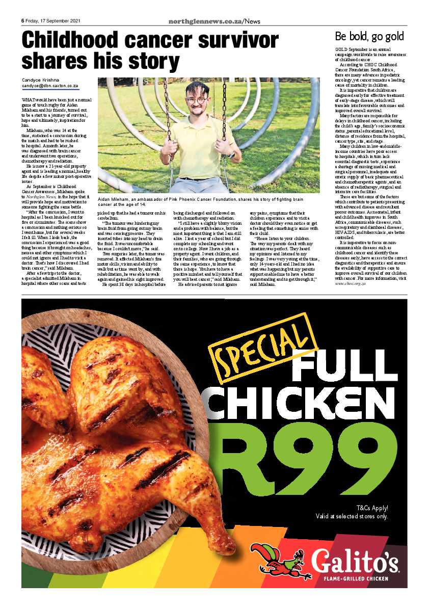 Northglen News 17 September 2021 page 6