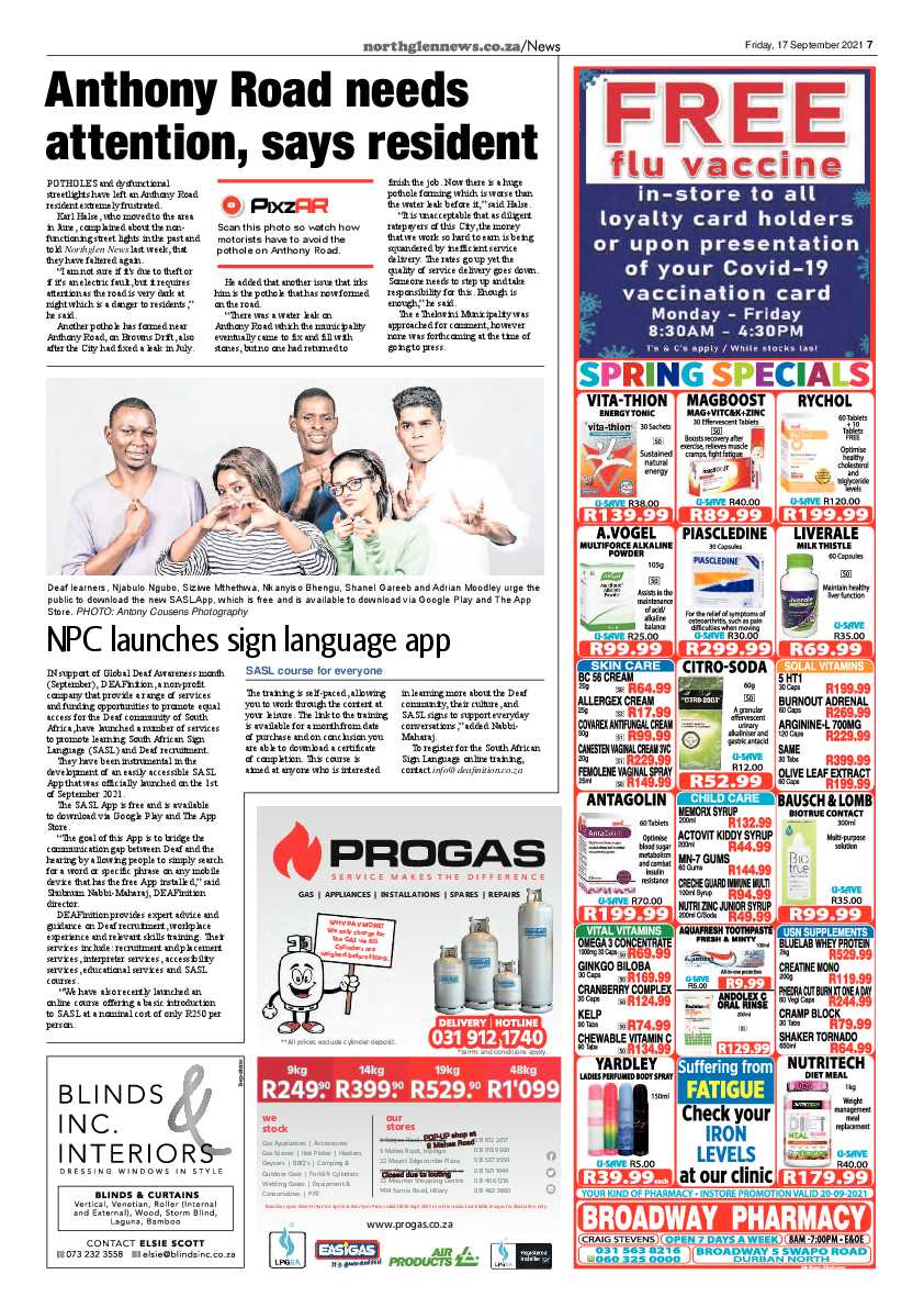 Northglen News 17 September 2021 page 7