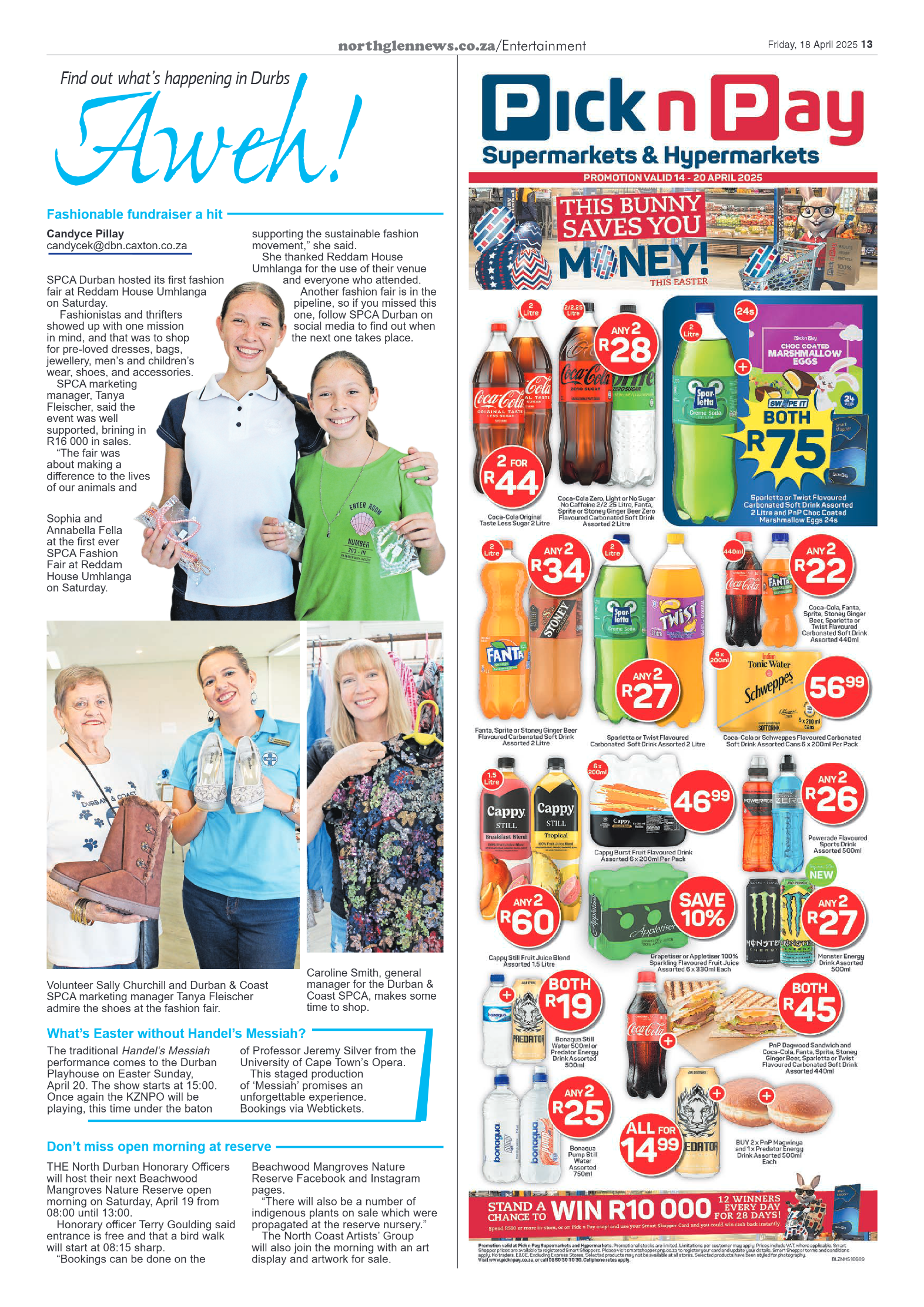 Northglen News 18 April 2025 page 13