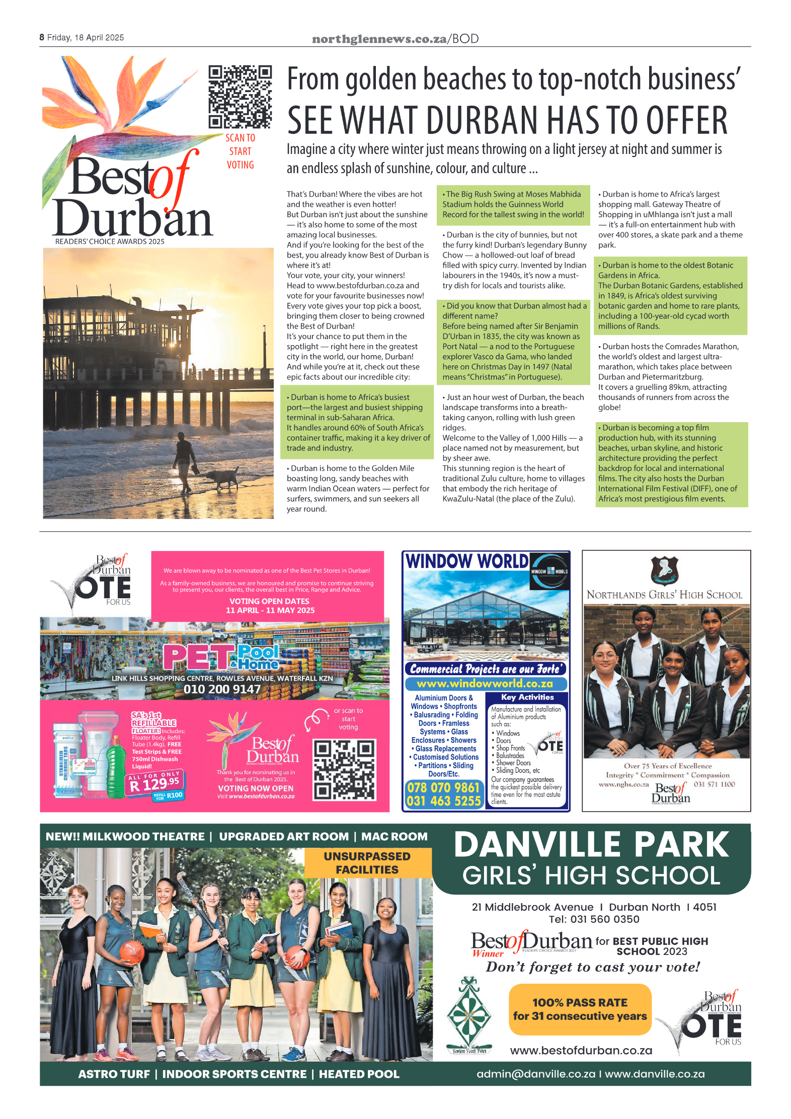 Northglen News 18 April 2025 page 8