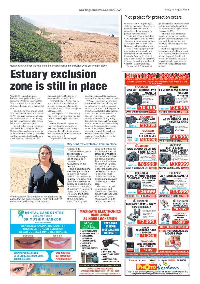 Northglen News 18 August 2023 page 3
