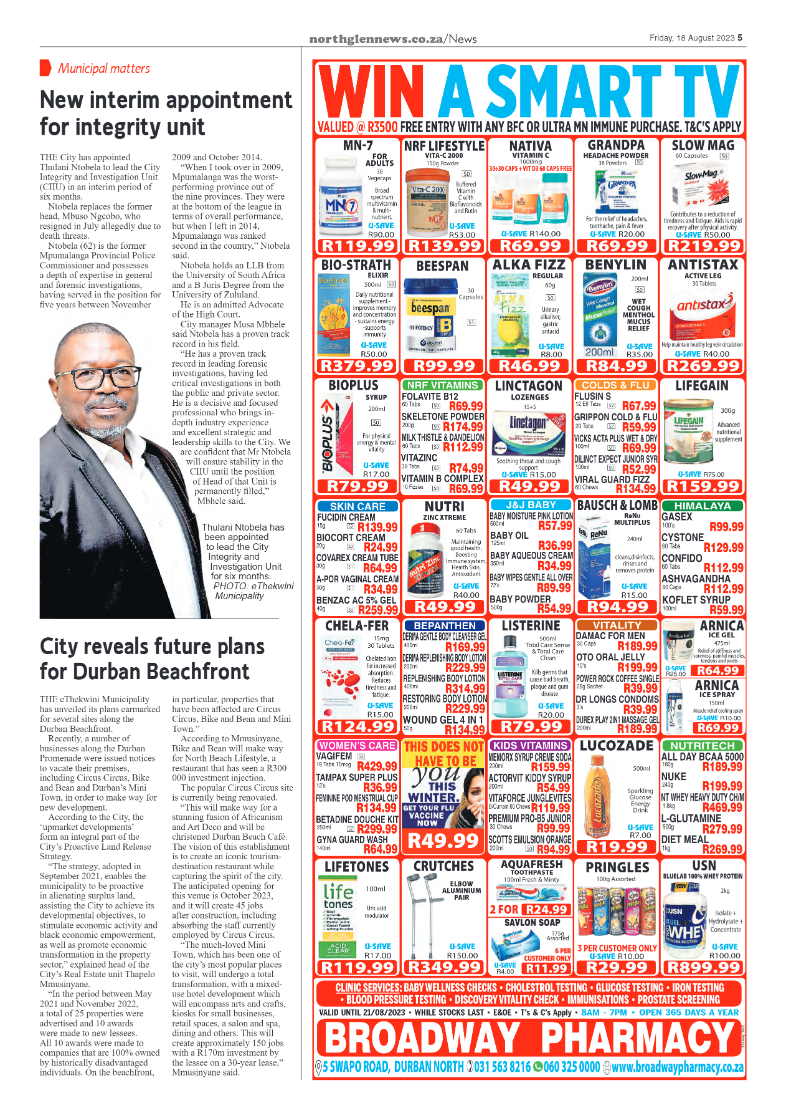 Northglen News 18 August 2023 page 5