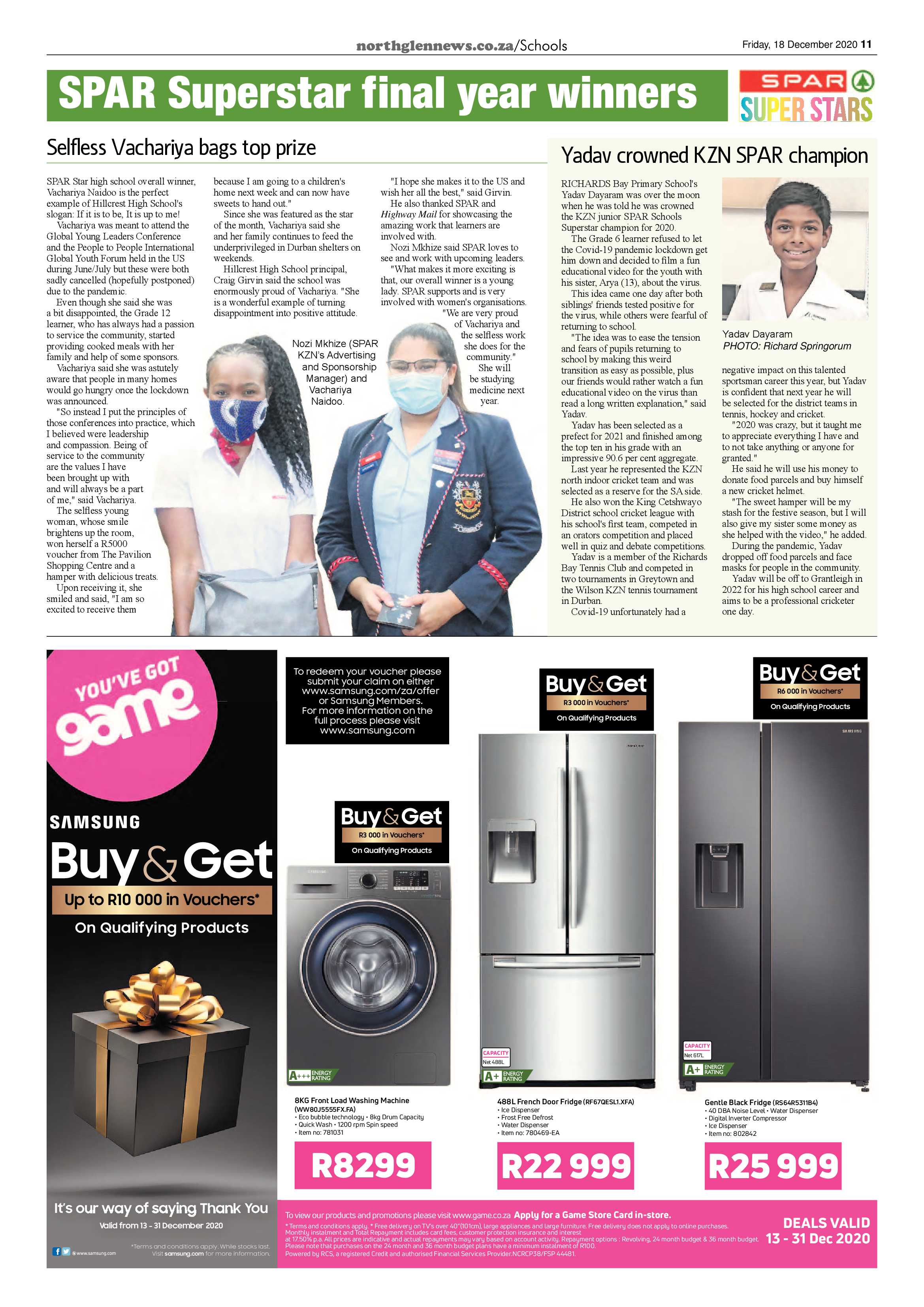 Northglen News 18 December 2020 page 11