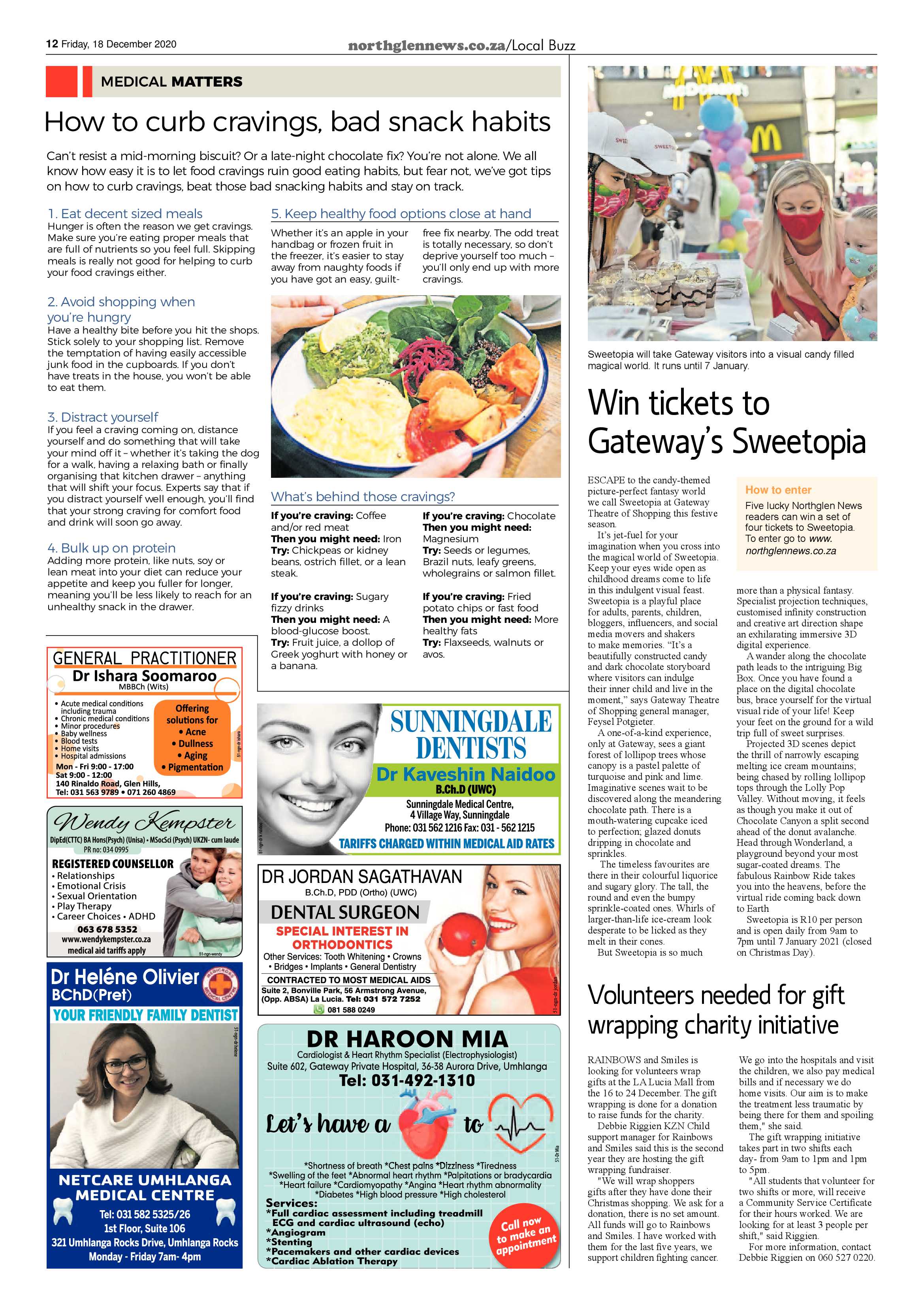 Northglen News 18 December 2020 page 12