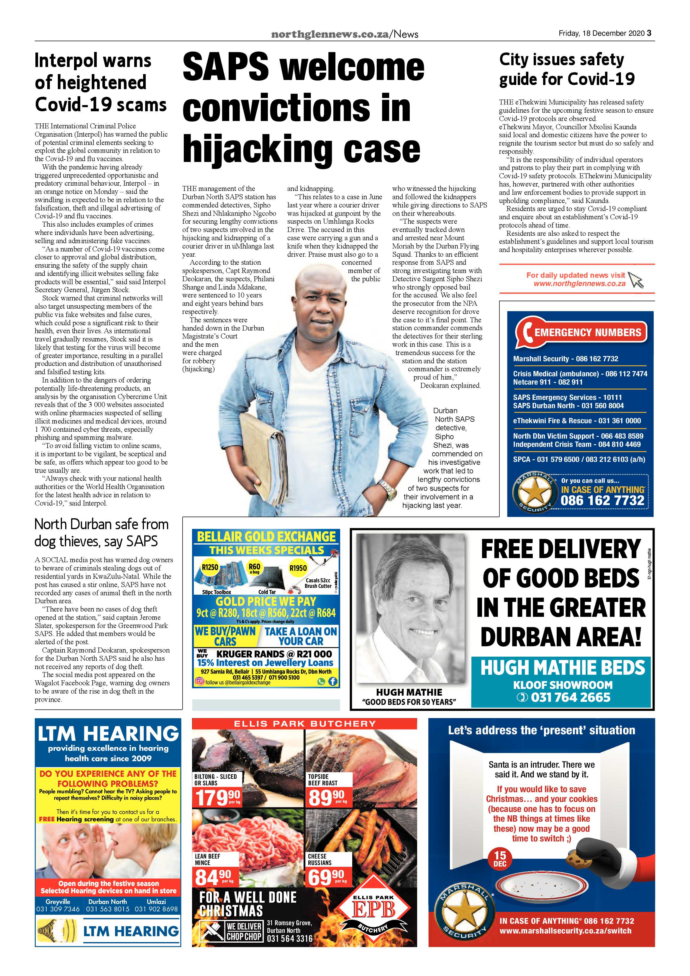 Northglen News 18 December 2020 page 3