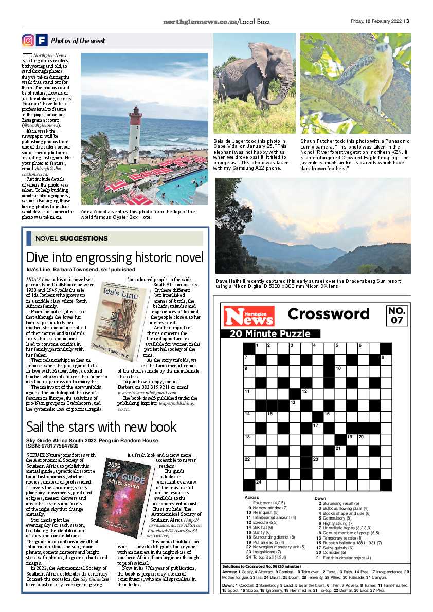 Northglen News 18 February 2022 page 13
