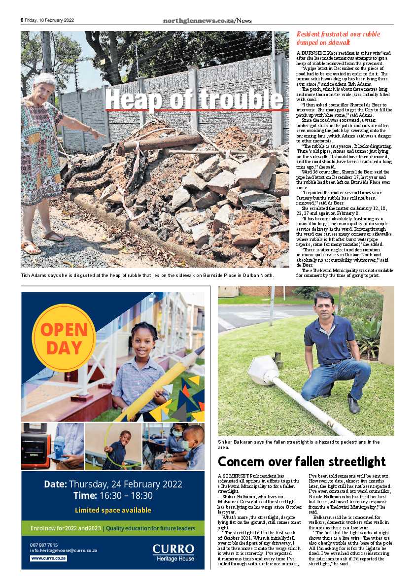 Northglen News 18 February 2022 page 6