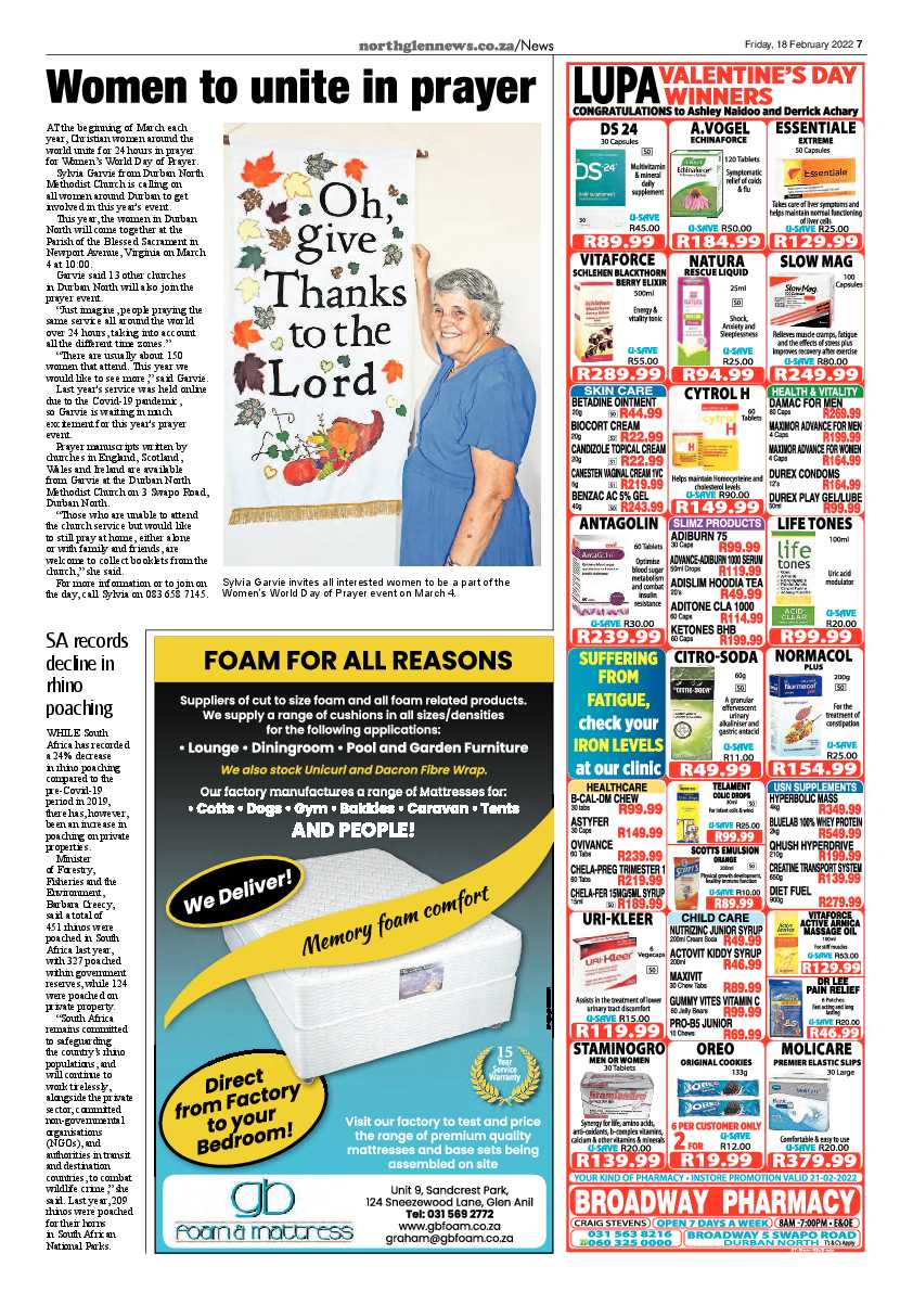 Northglen News 18 February 2022 page 7