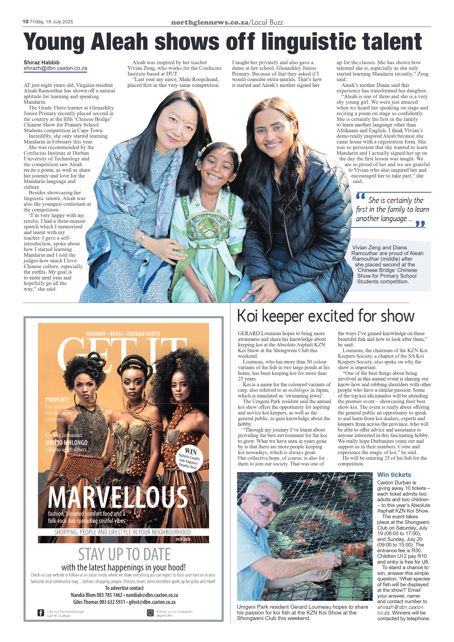 Northglen News 18 July 2025 page 10