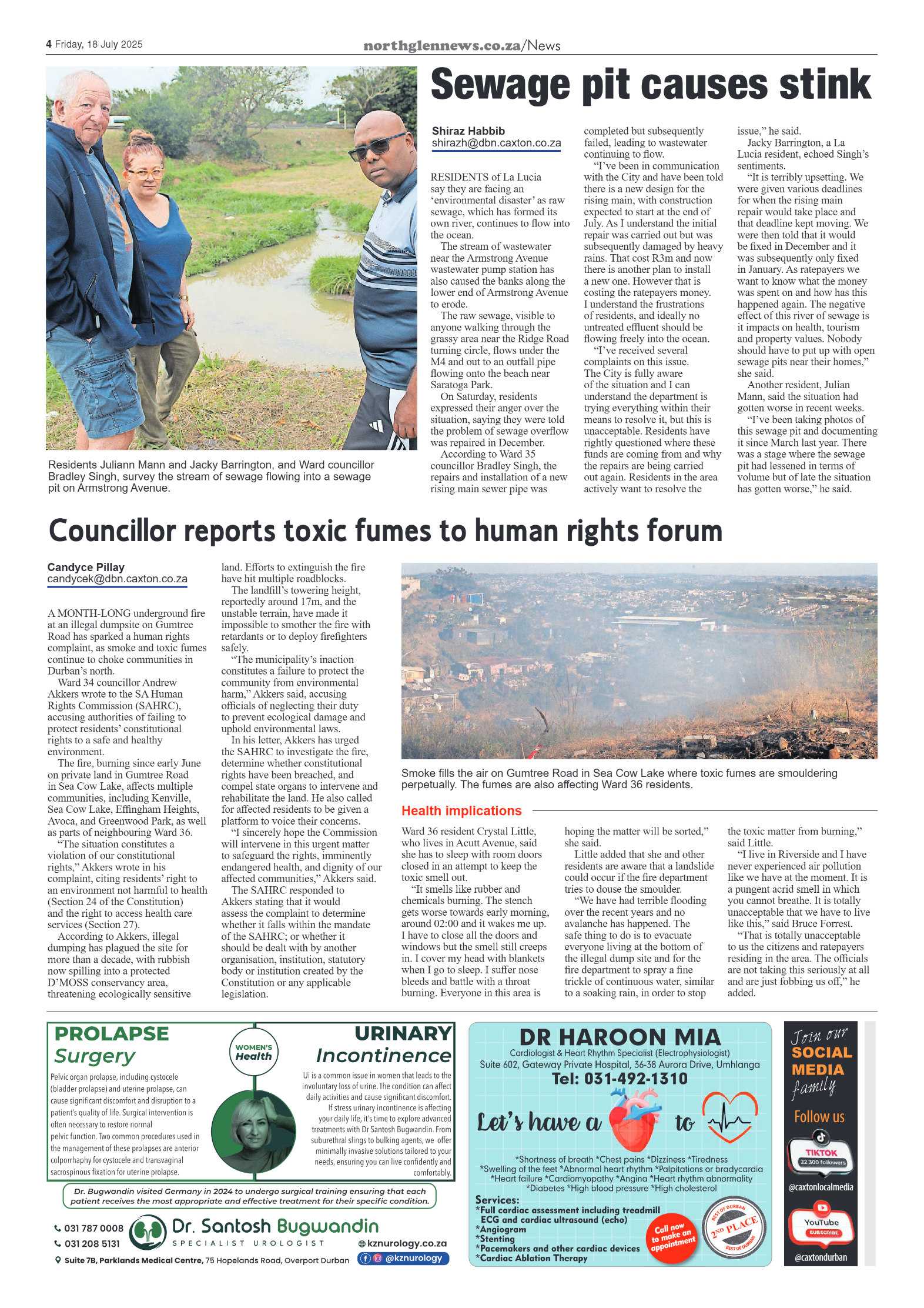 Northglen News 18 July 2025 page 4