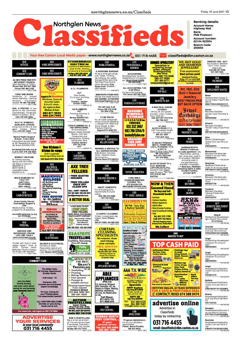 Northglen News 18 June 2021 page 13