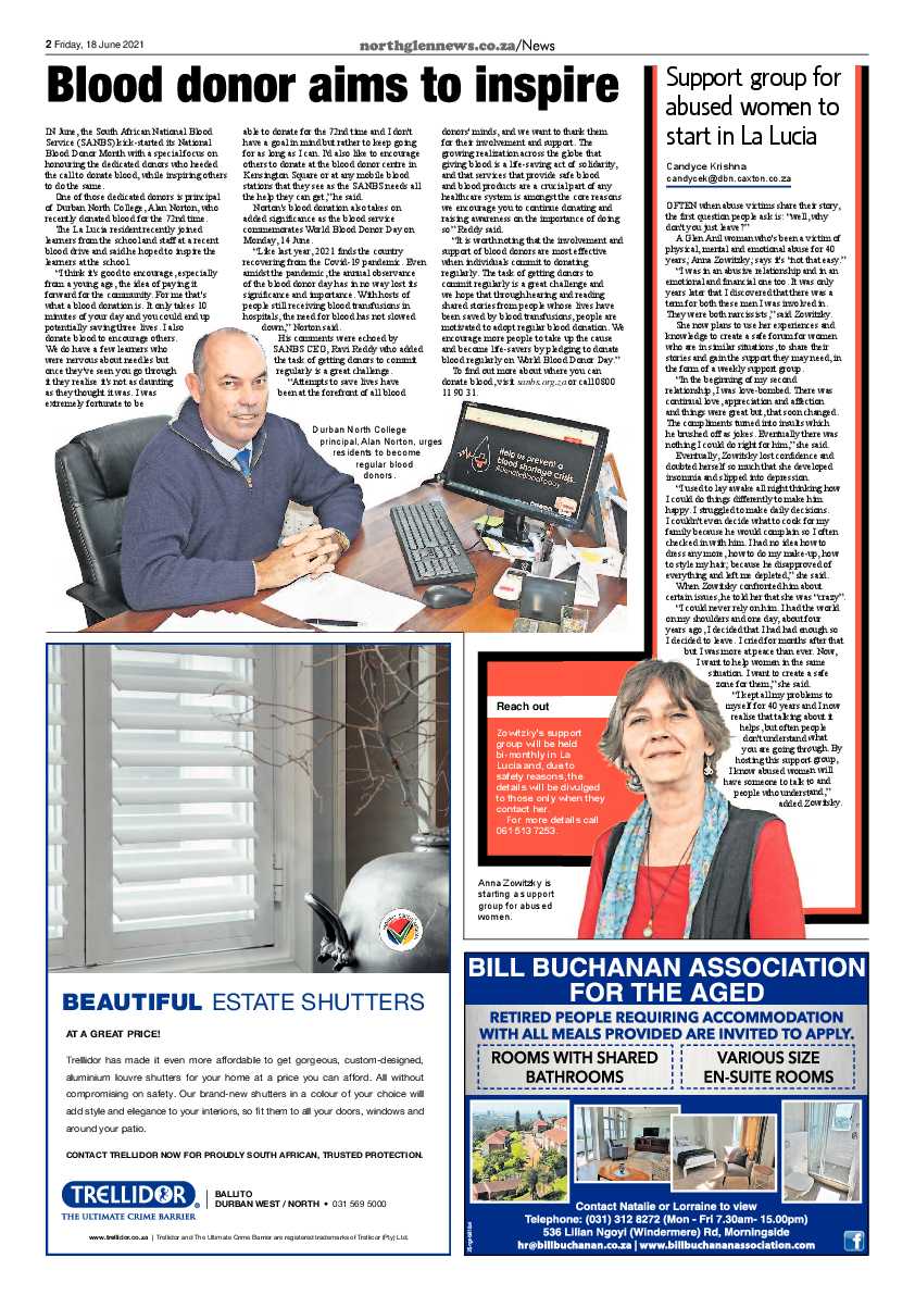 Northglen News 18 June 2021 page 2